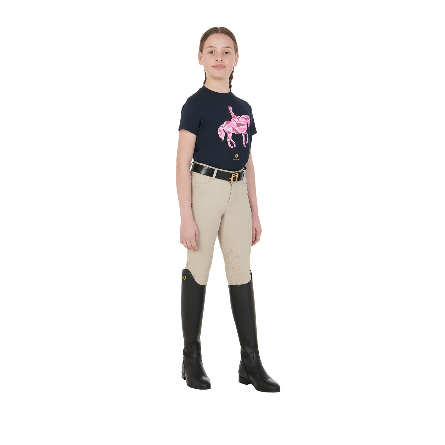 Dětské unisex slim fit jezdecké rajtky Equestro