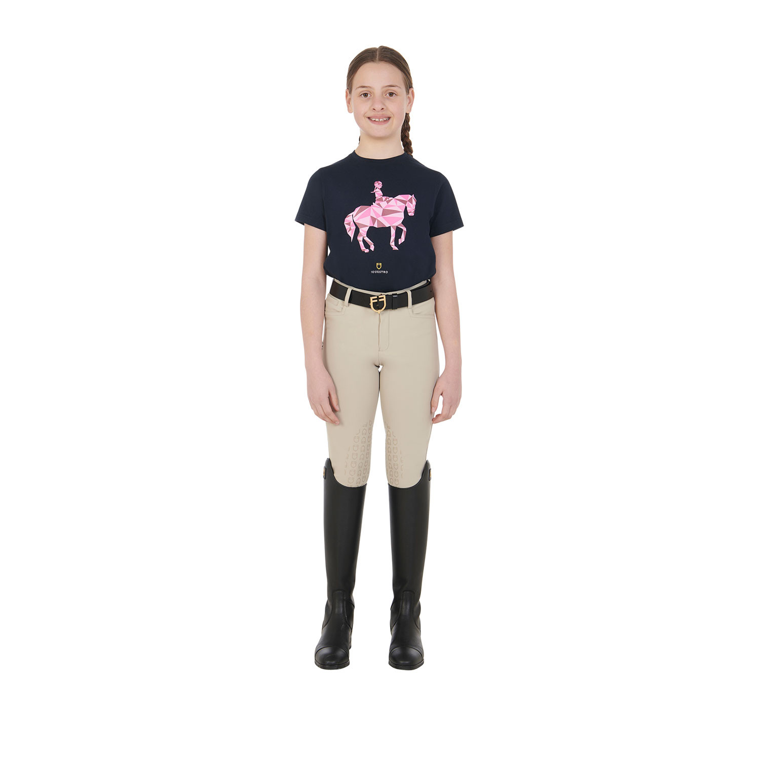 Dětské unisex slim fit jezdecké rajtky Equestro