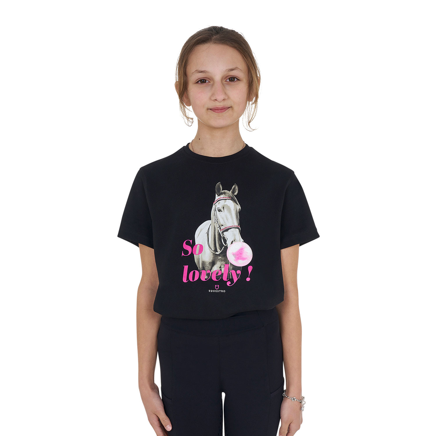 Dívčí bavlněné tričko Equestro So Lovely