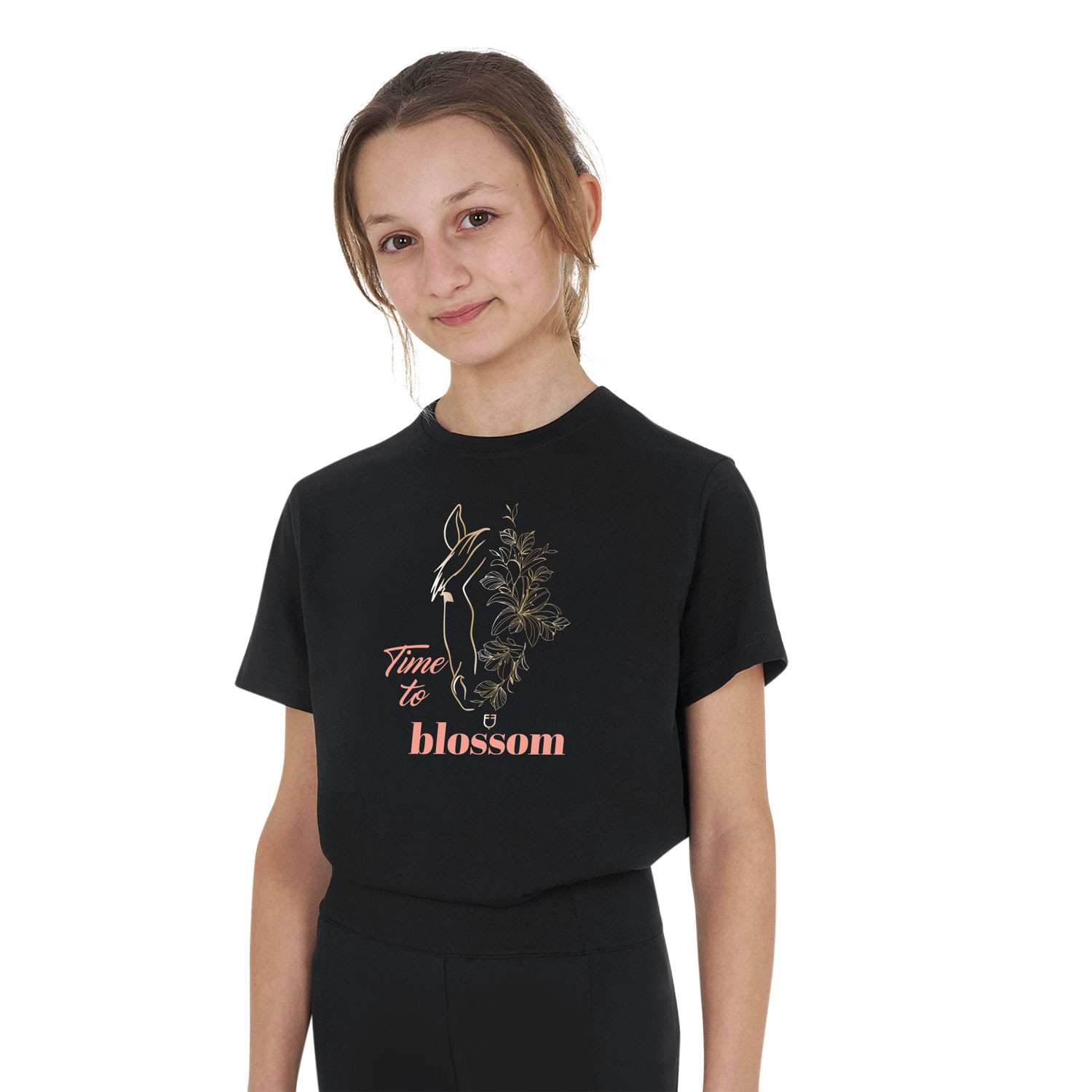 Dívčí bavlněné tričko Equestro Time To Blossom