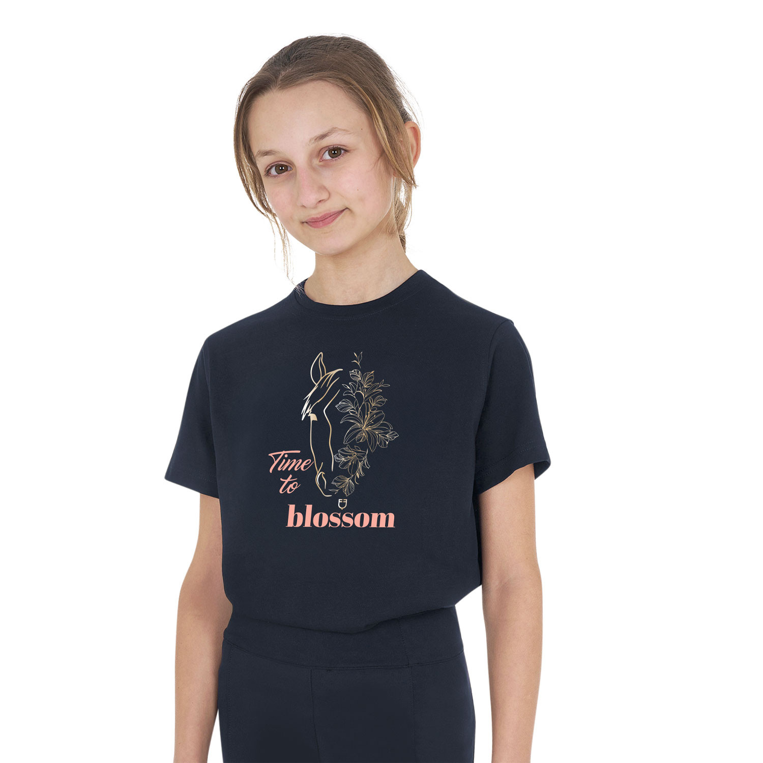 Dívčí bavlněné tričko Equestro Time To Blossom