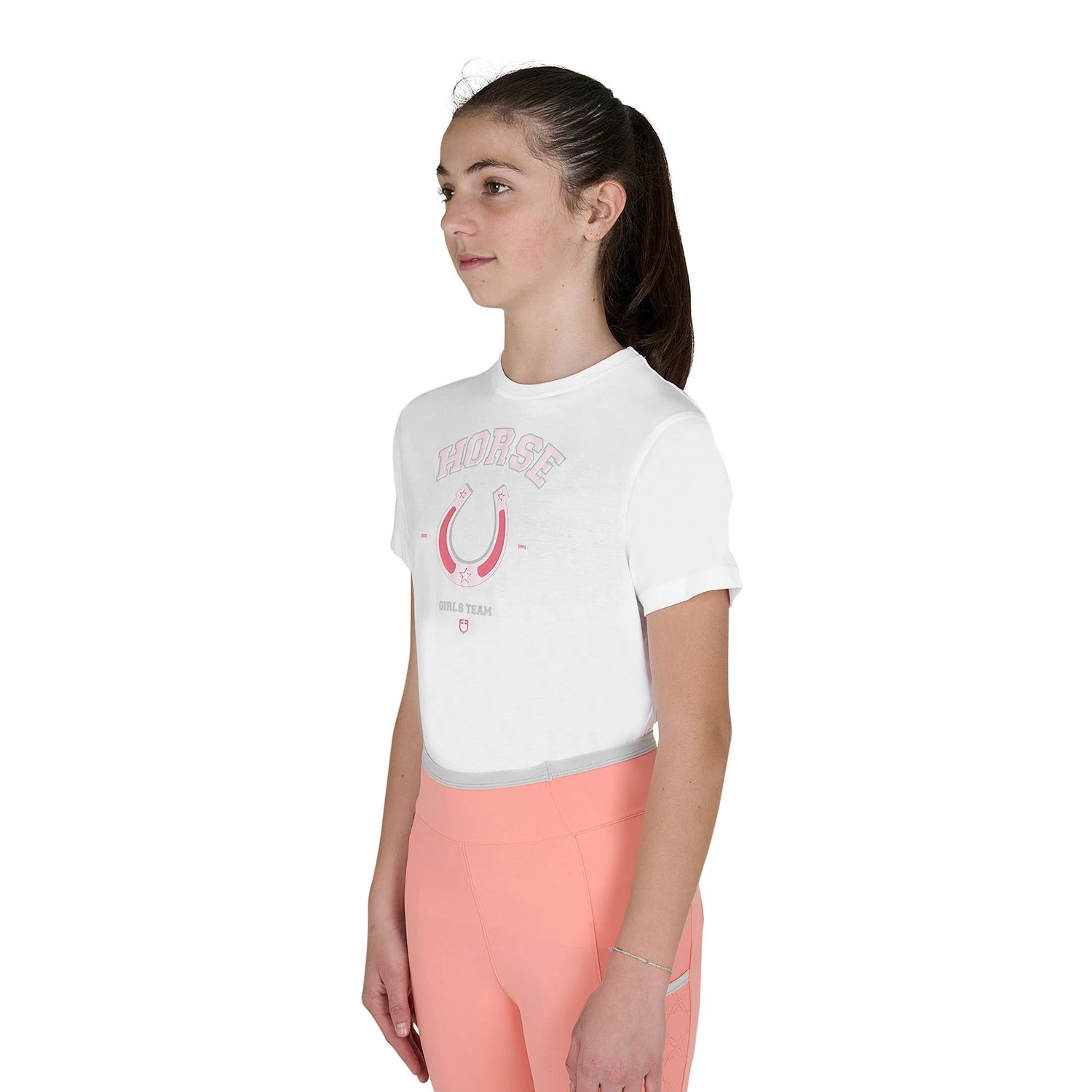 Meisjesteam katoenen t-shirt