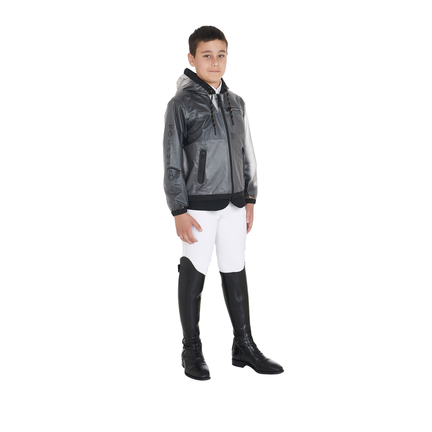 Dětská unisex nepromokavá pláštěnka Equestro s kapucí