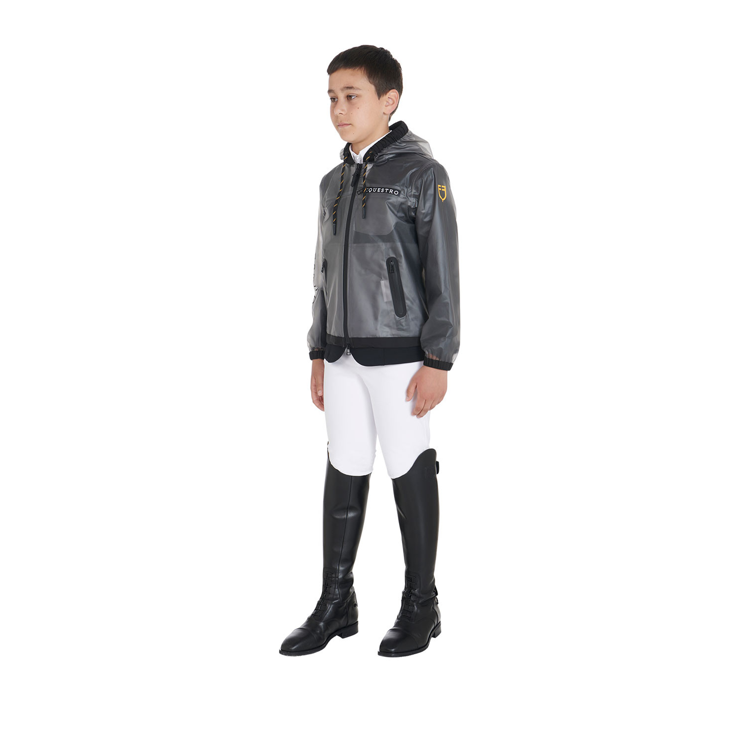 Dětská unisex nepromokavá pláštěnka Equestro s kapucí