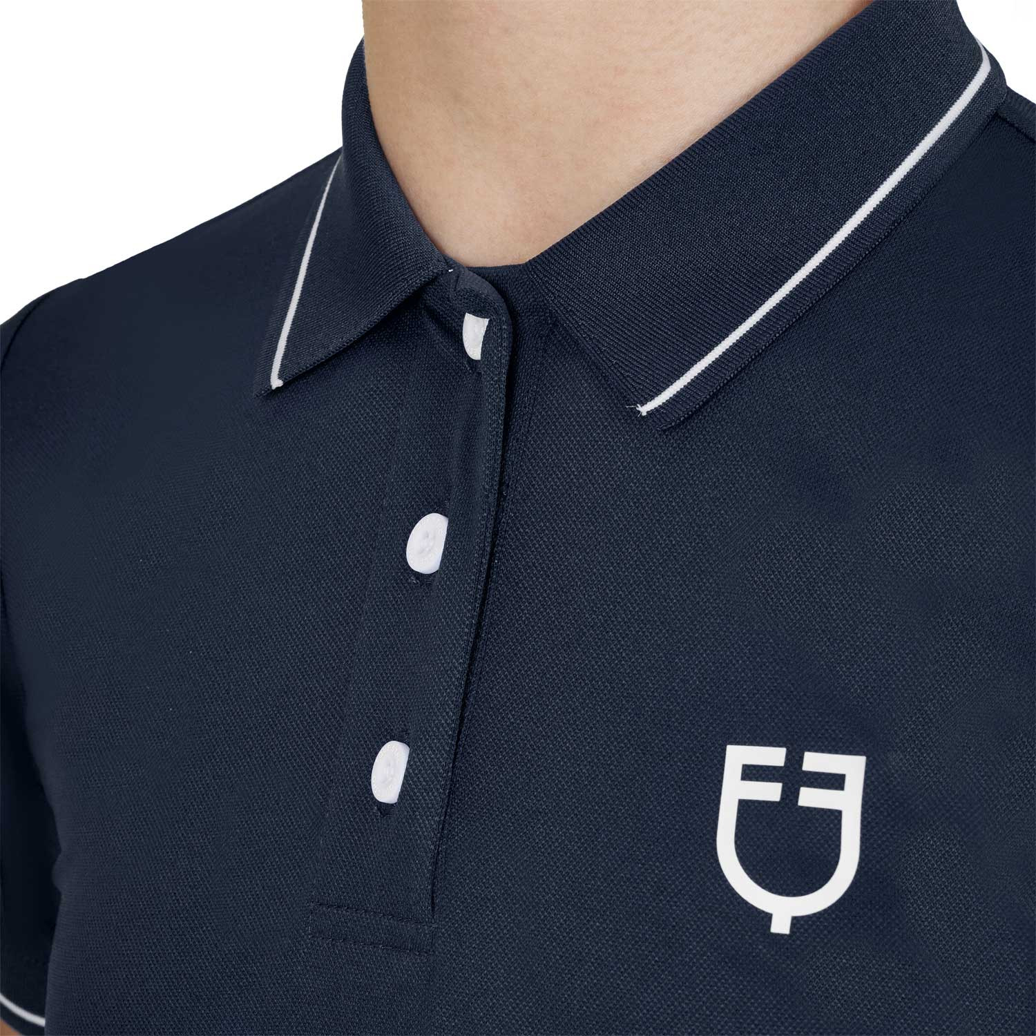 Dětské slim fit antibakteriální jezdecké tričko Equestro