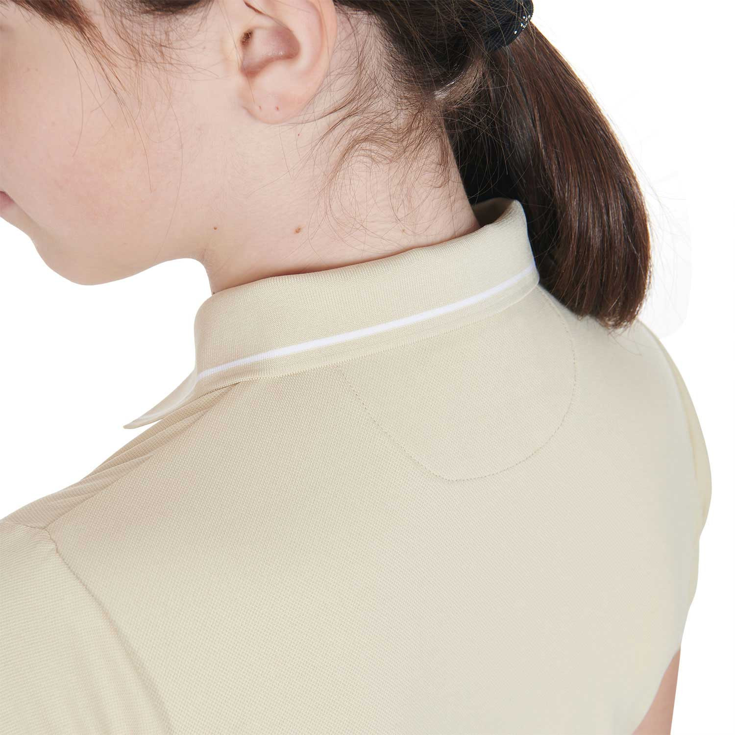 Dětské slim fit antibakteriální jezdecké tričko Equestro
