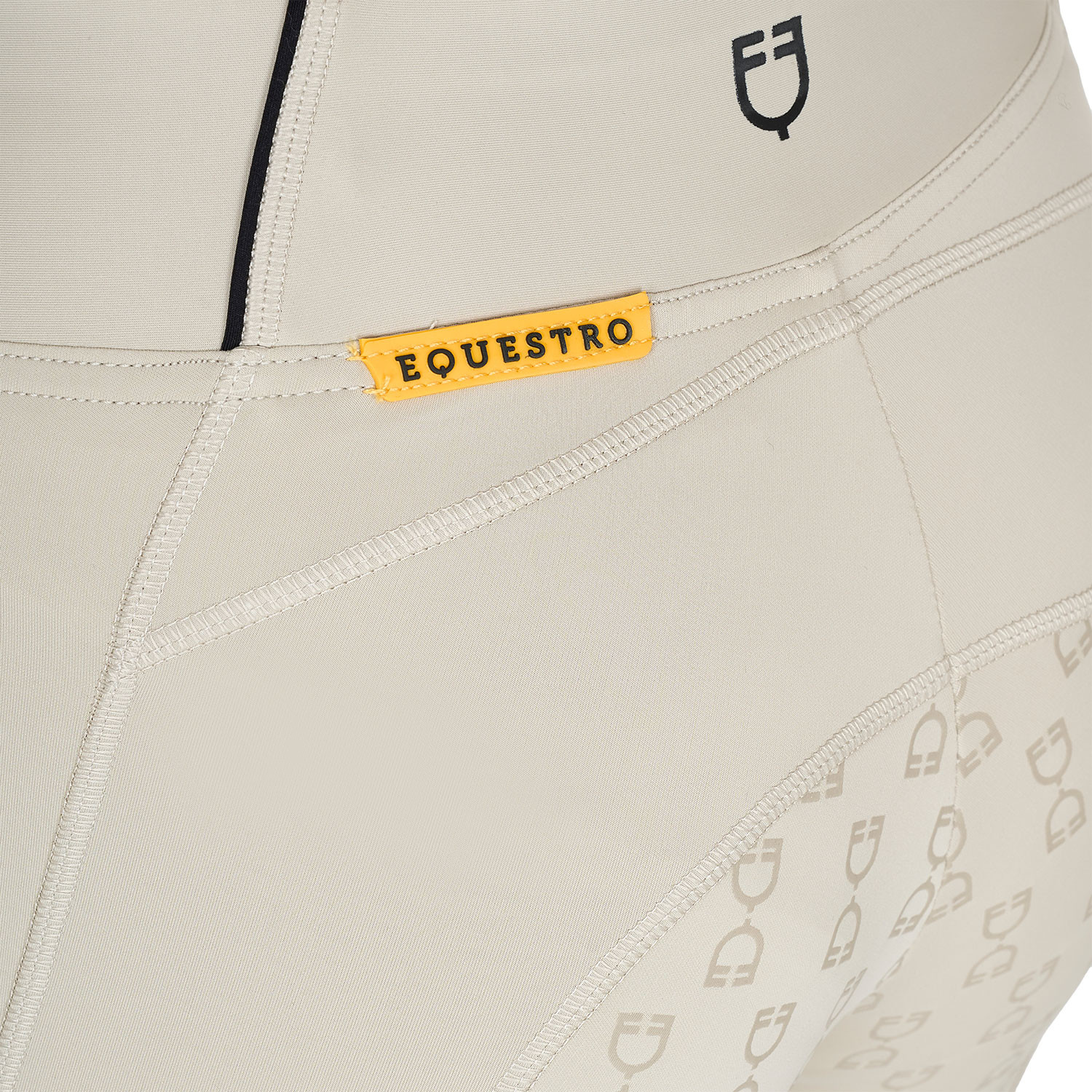 Dívčí slim fit jezdecké legíny Equestro s gripem