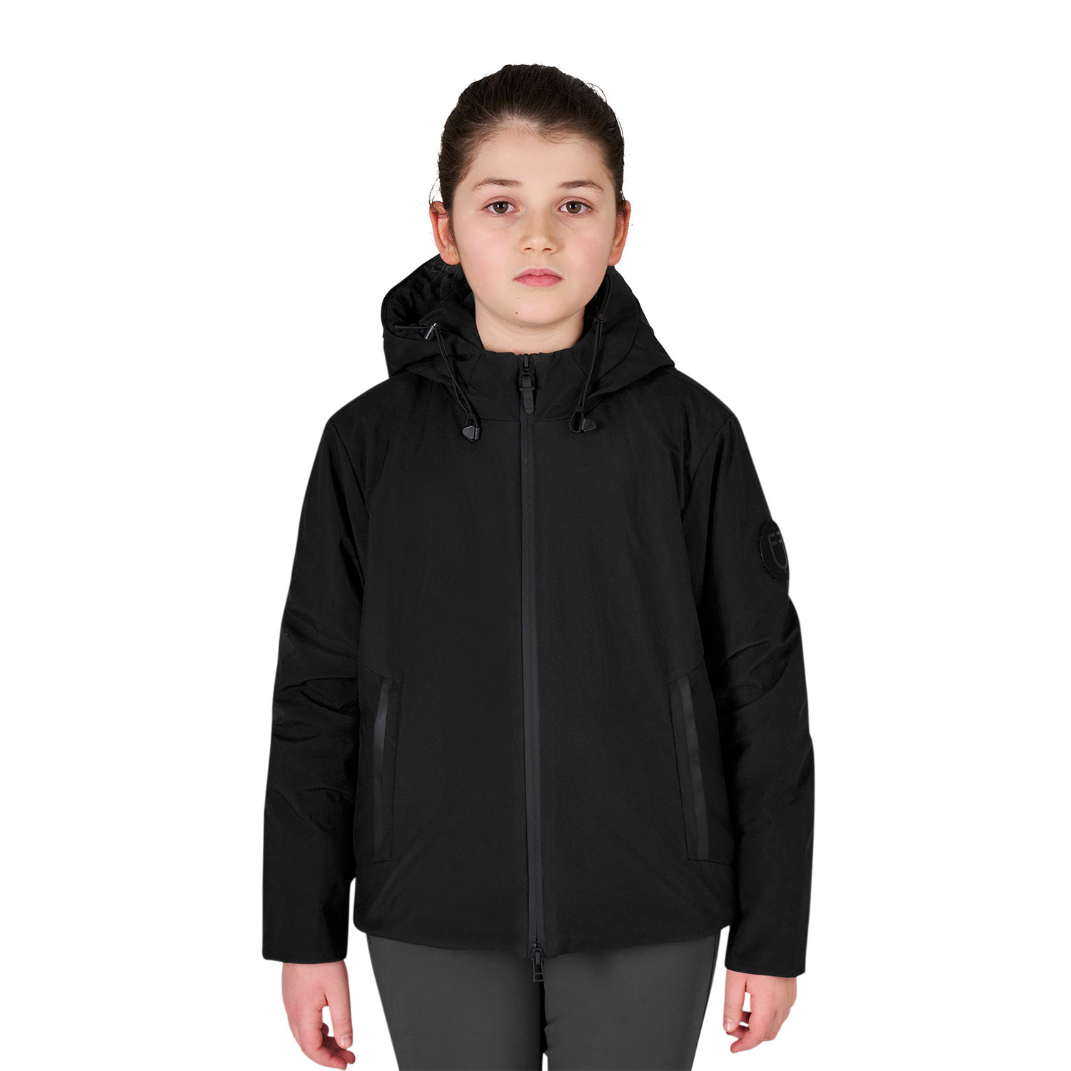 Unisex Kids Waterproof and Windproof Nylon Jacket