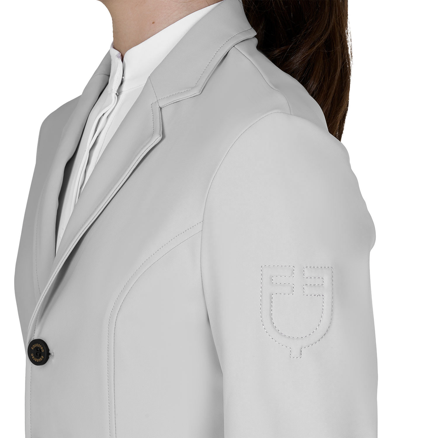 Dětské slim fit závodní sako Equestro Girasol