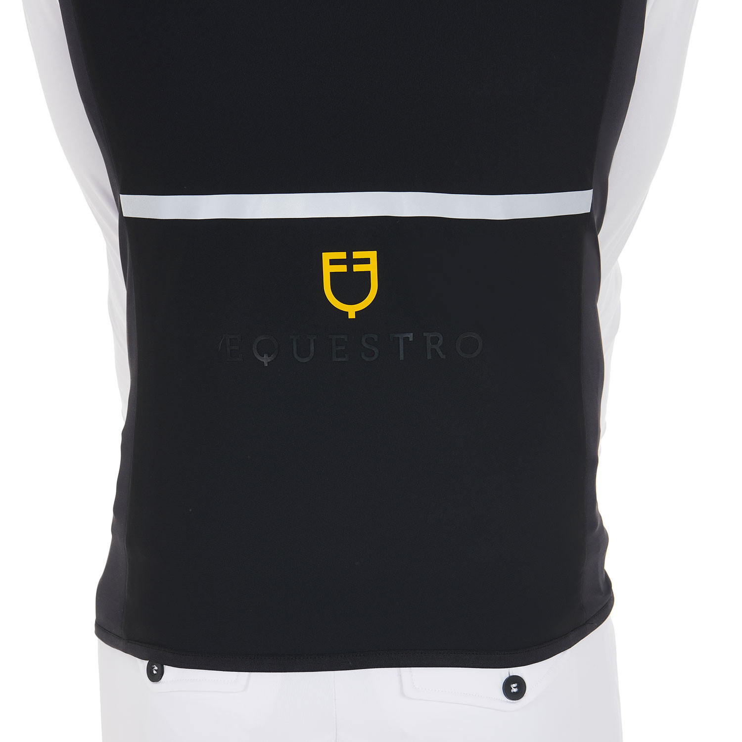 Pánská lehce zateplená technická jezdecká vesta Equestro slim fit