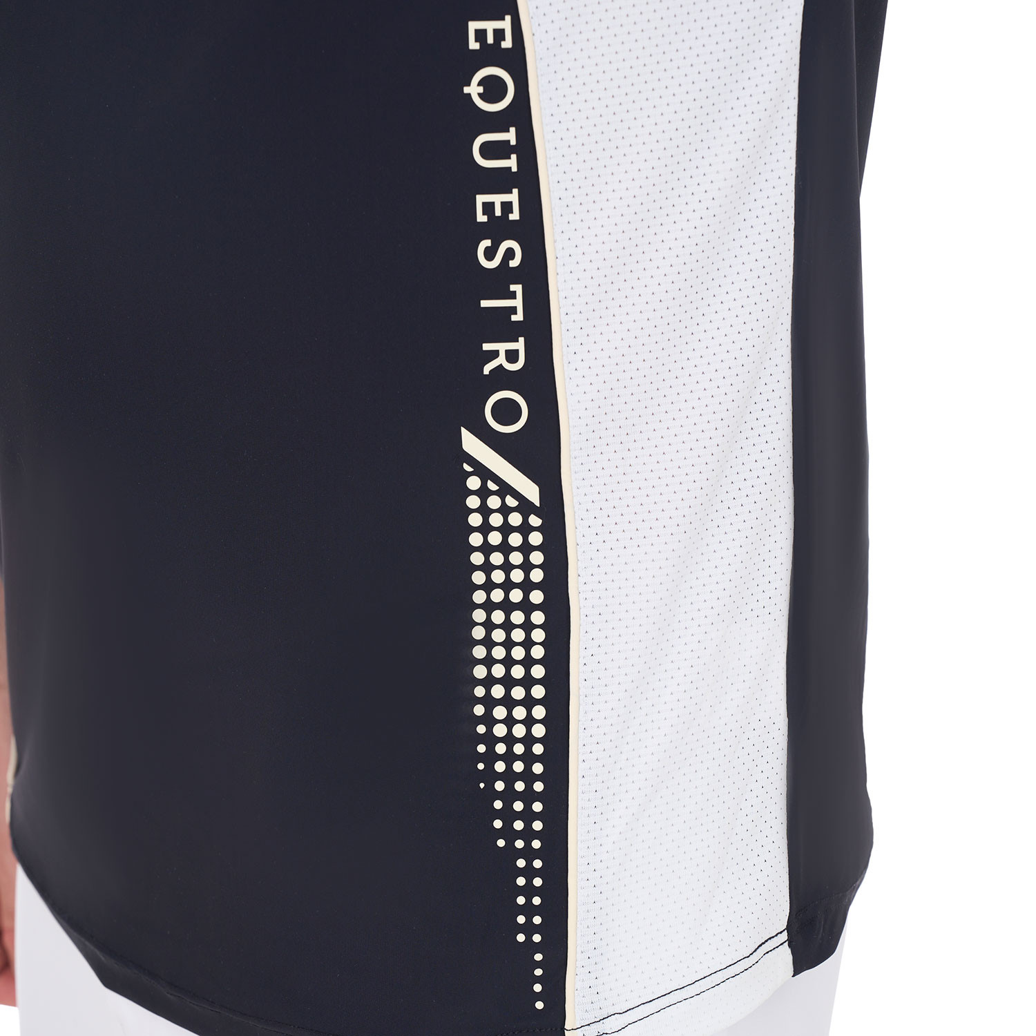 Pánské slim fit technické závodní tričko Equestro s lemováním