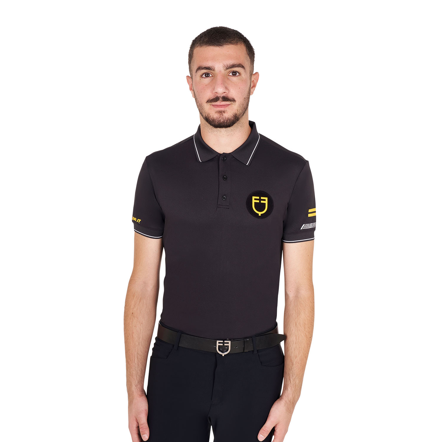 Pánské technické jezdecké tričko Equestro Scuderia