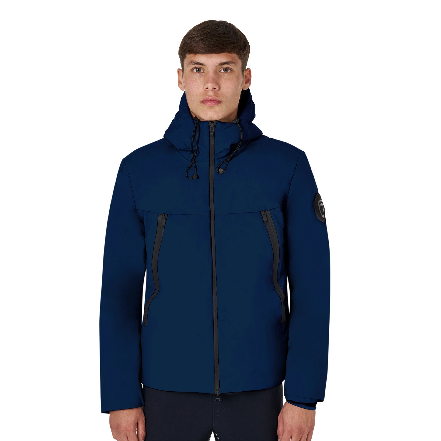 Wasserdichte und winddichte Herrenjacke aus Nylon