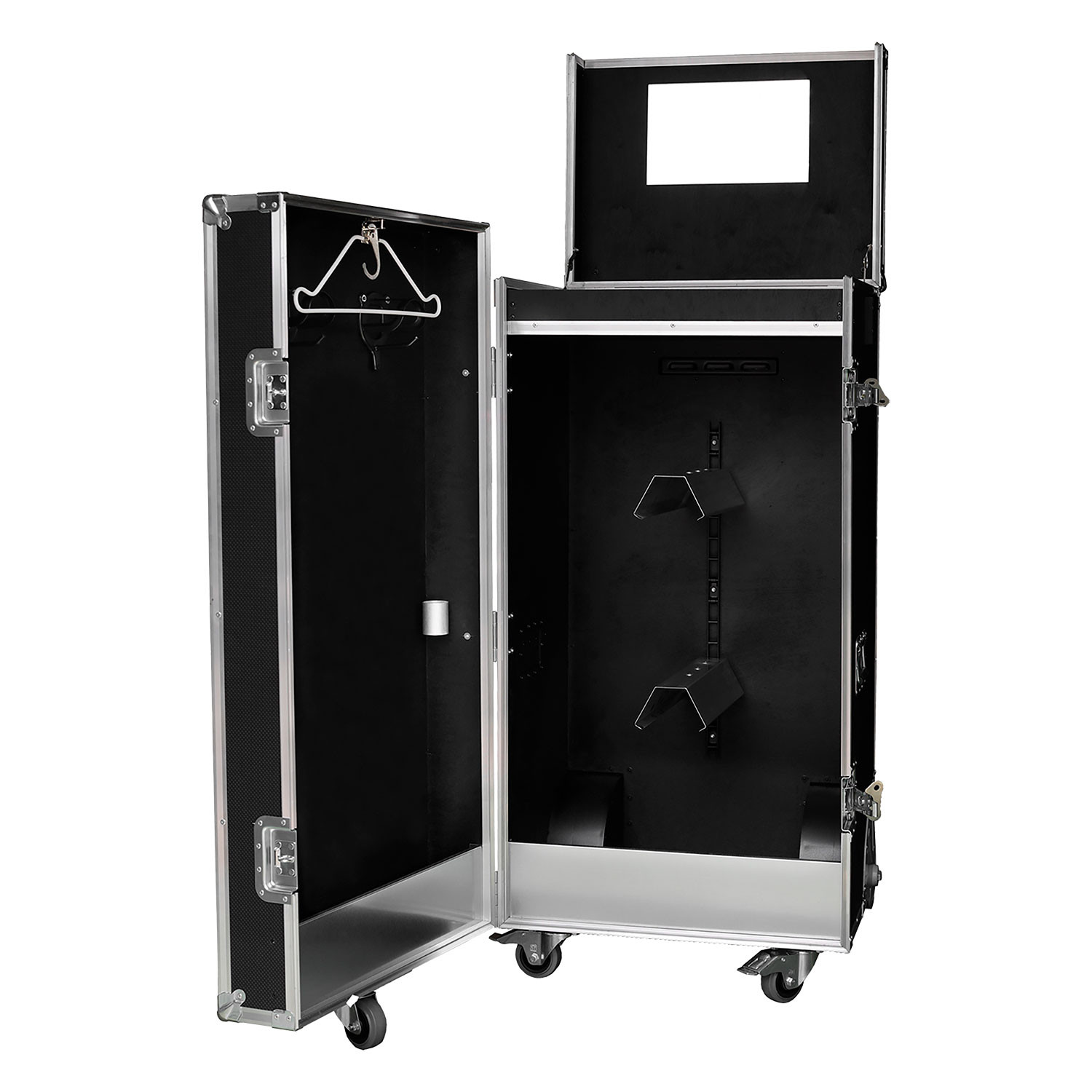 Vertical saddle trunk rubber coated