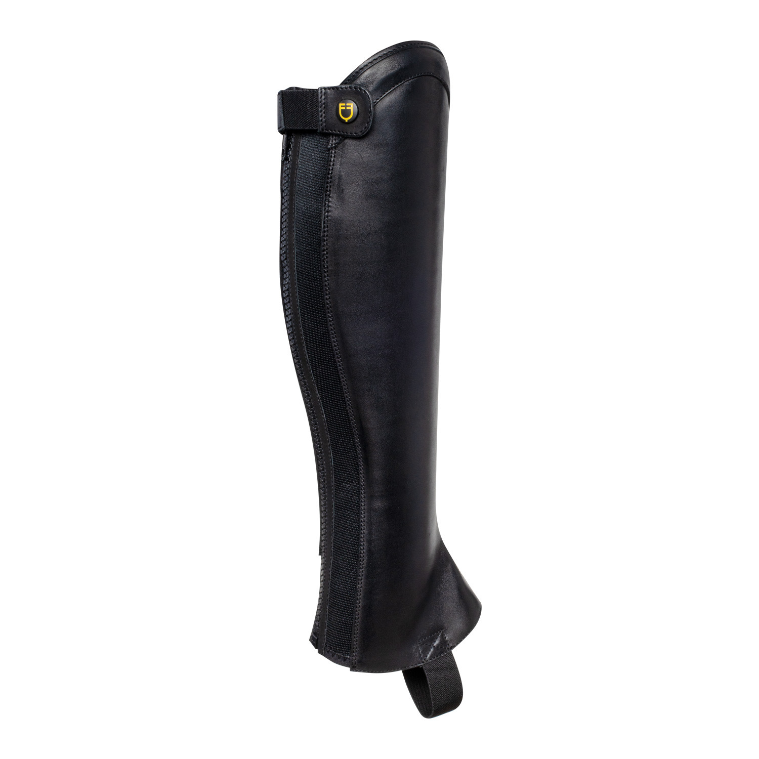 Unisex kožené minichapsy Equestro se zadním zipem