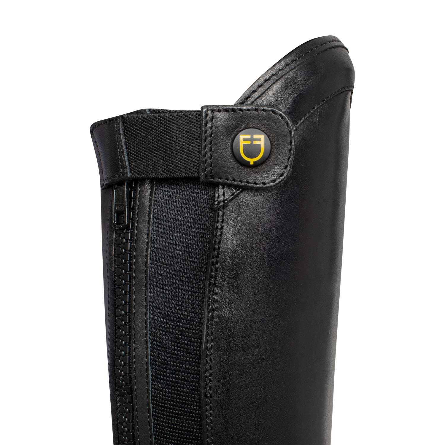 Unisex kožené minichapsy Equestro se zadním zipem