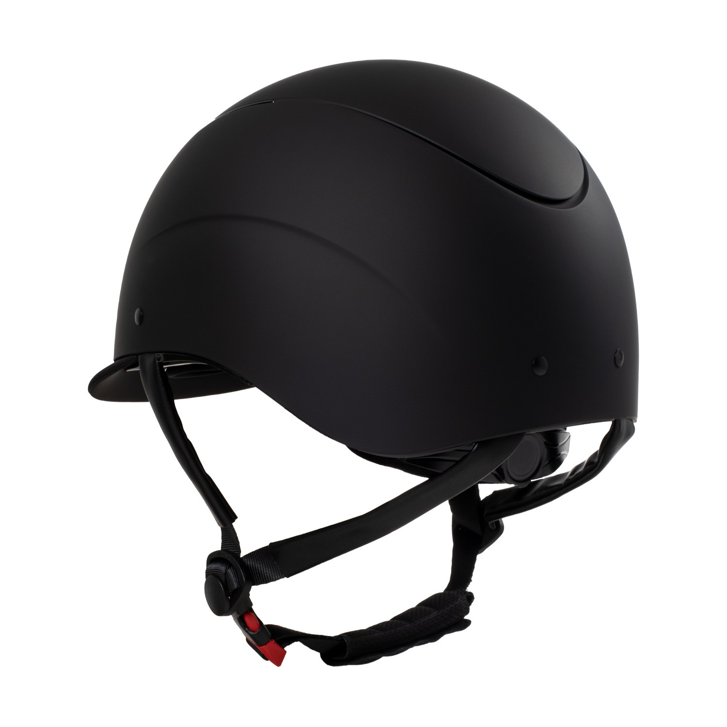 Unisex jezdecká helma Equestro s lesklým rámem EN 1384:2023