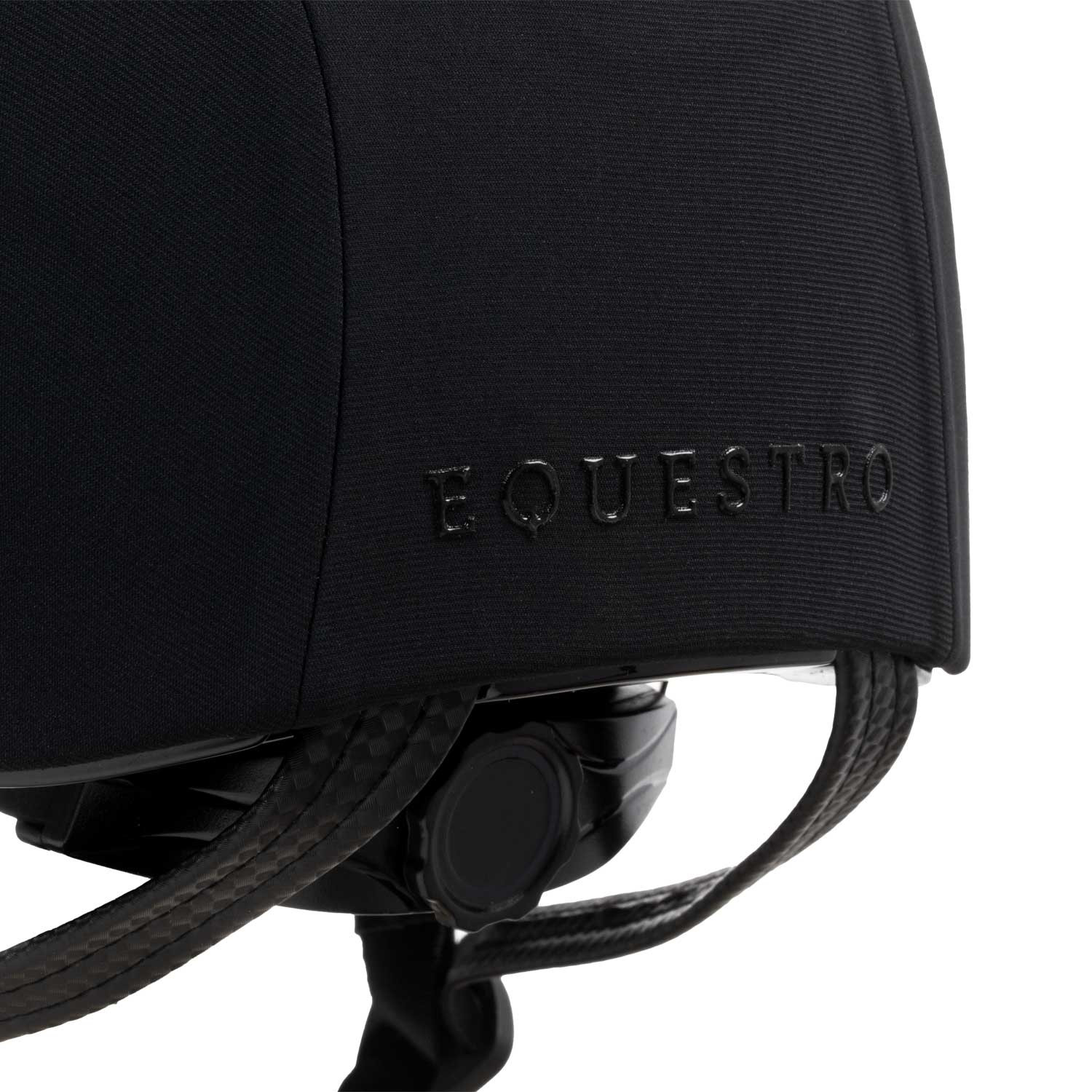 Unisex jezdecká helma Equestro s plastickým logem EN 1384:2023