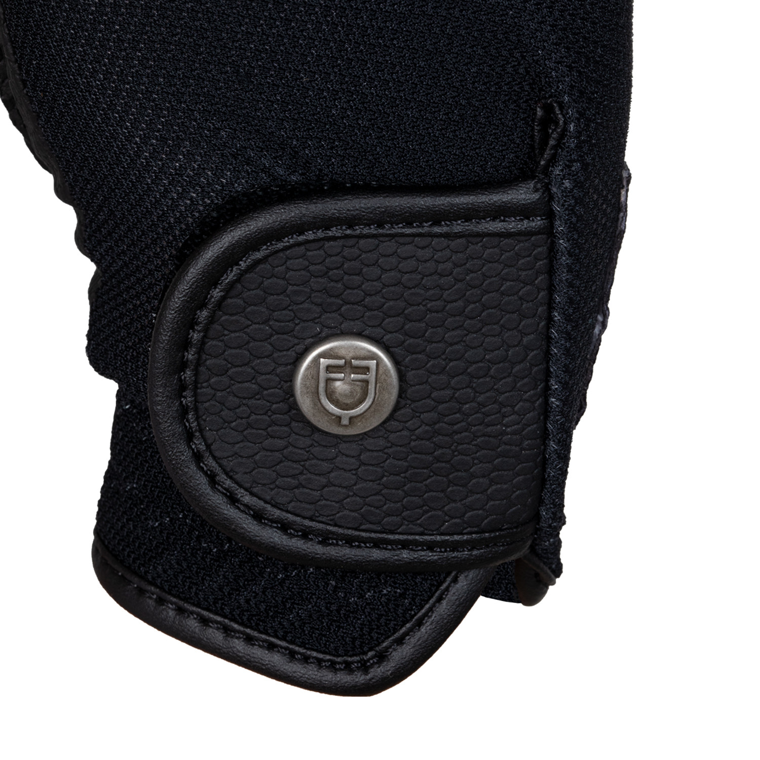 Unisex technické jezdecké rukavice Equestro se síťovinou