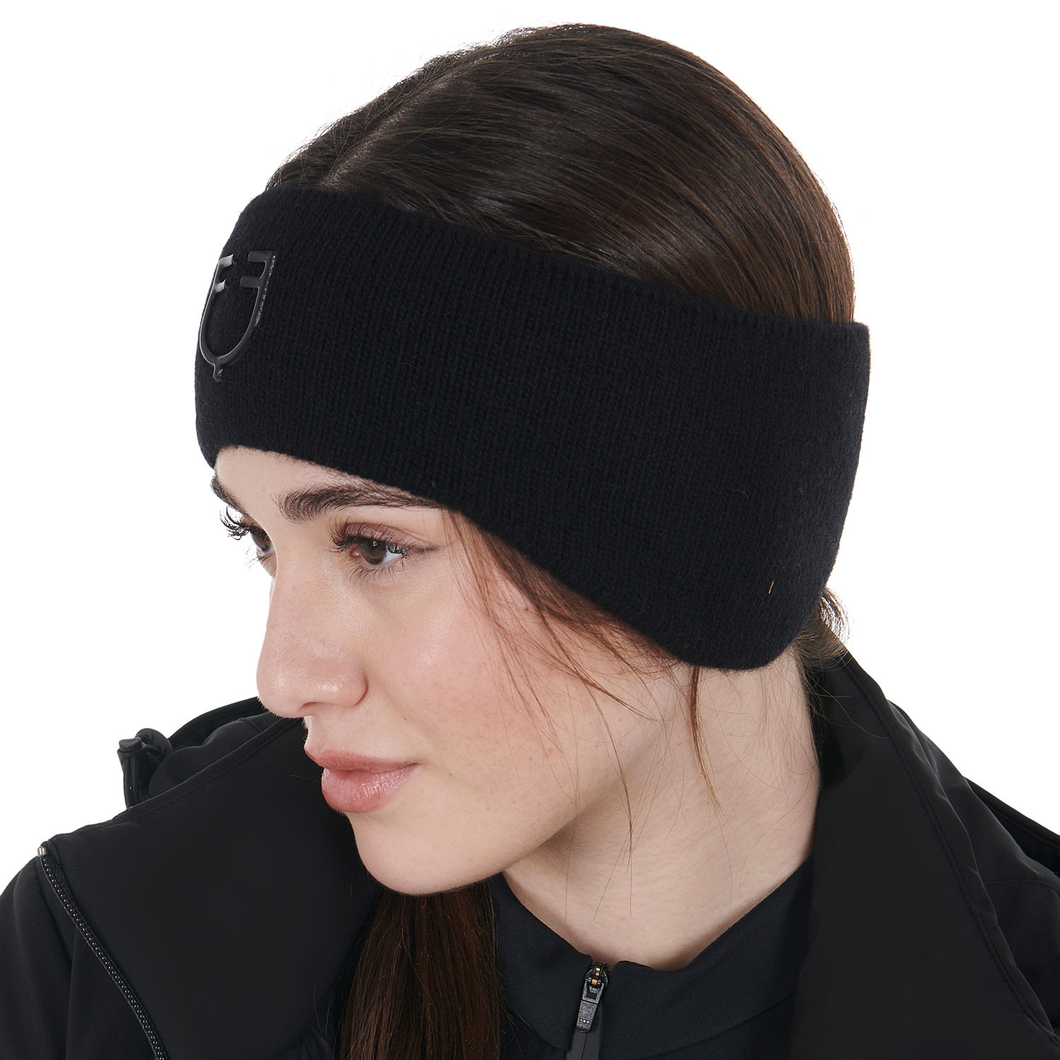 Unisex vlněná čelenka Equestro přes uši