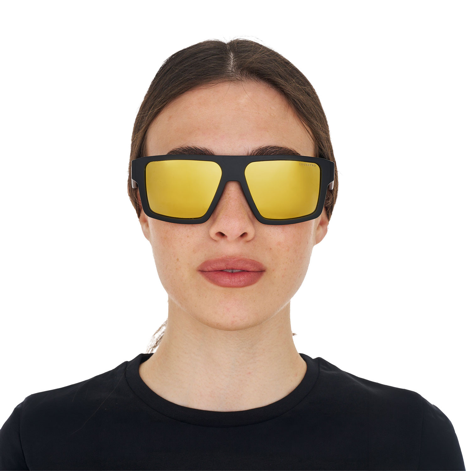 Polarizační sportovní brýle Equestro Sunniva – provedení BLACK MATT/GOLD REVO – provedení BLACK MATT/GOLD REVO