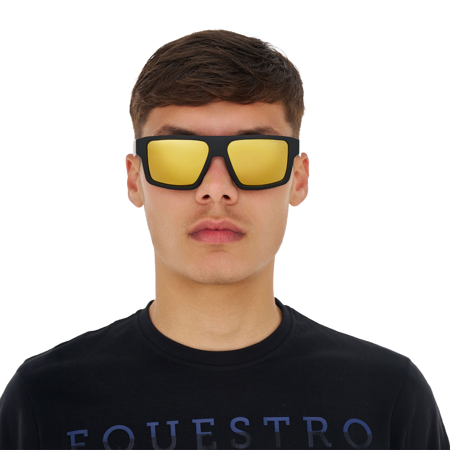 Polarizační sportovní brýle Equestro Sunniva – provedení BLACK MATT/GOLD REVO – provedení BLACK MATT/GOLD REVO
