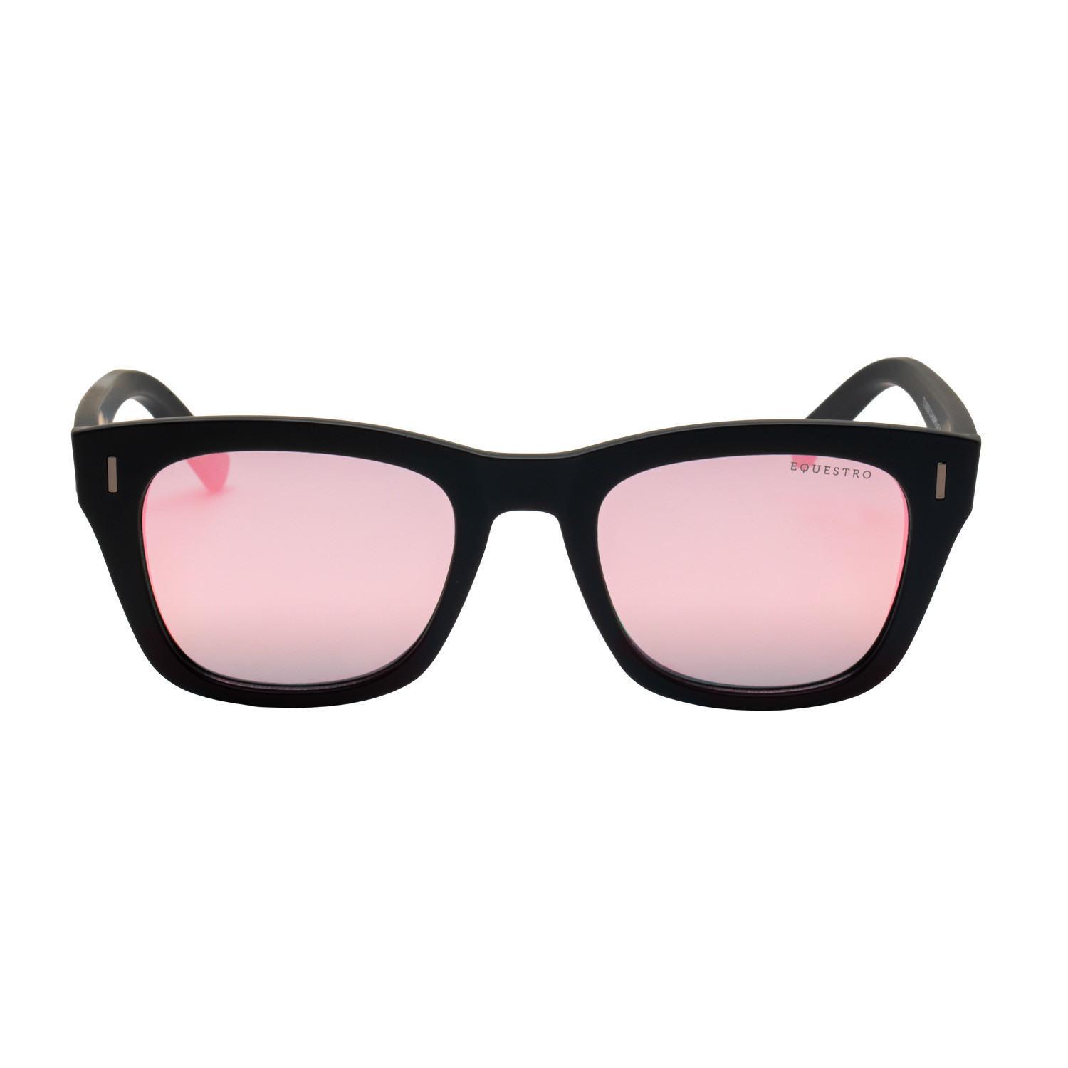 Polarizační sportovní brýle Equestro Solana – provedení BLACK MATT/BLACK – provedení BLACK MATT/PINK REVO