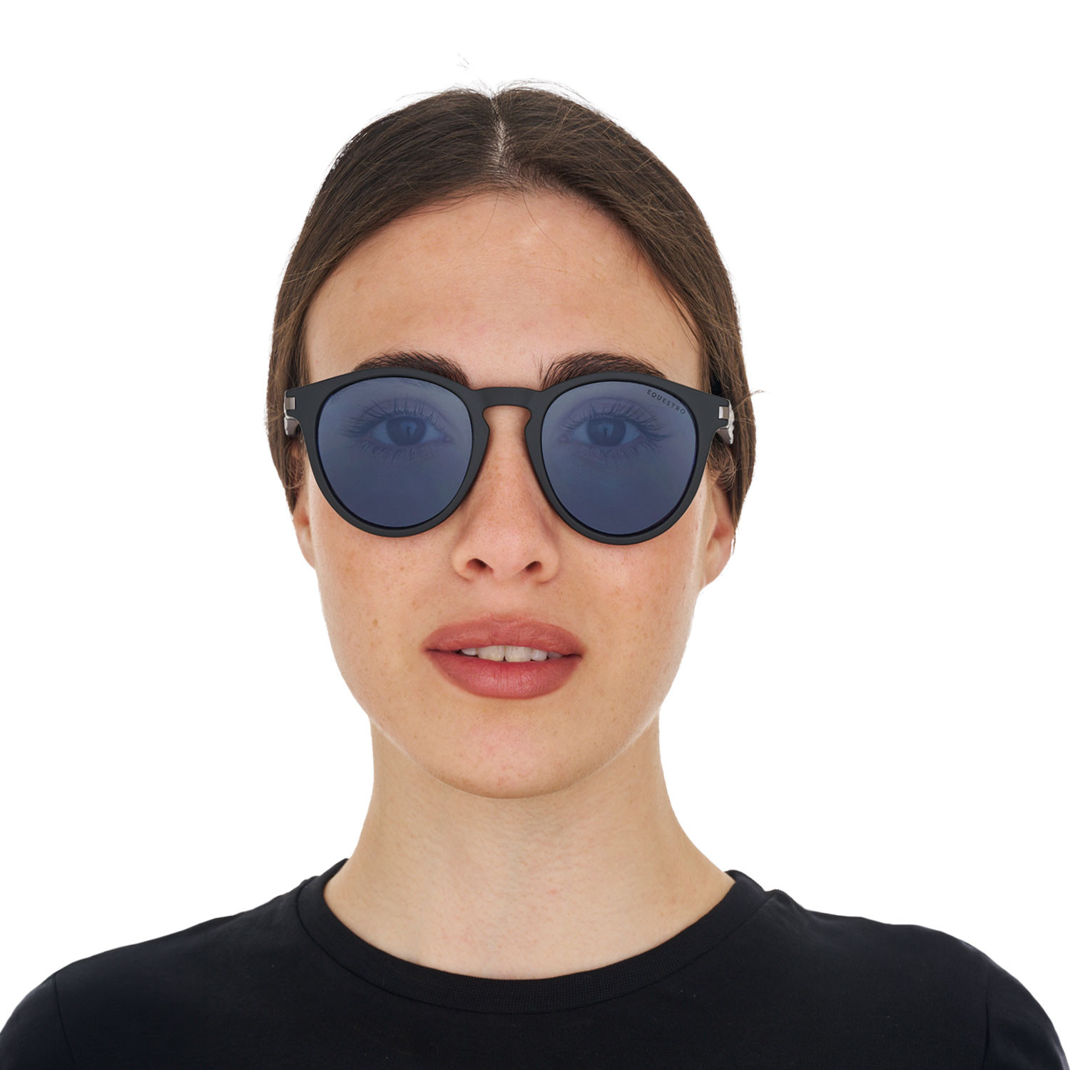 Polarizační sportovní brýle Equestro Heulwen – provedení BLACK MATT/BLACK – provedení BLACK MATT/BLUE