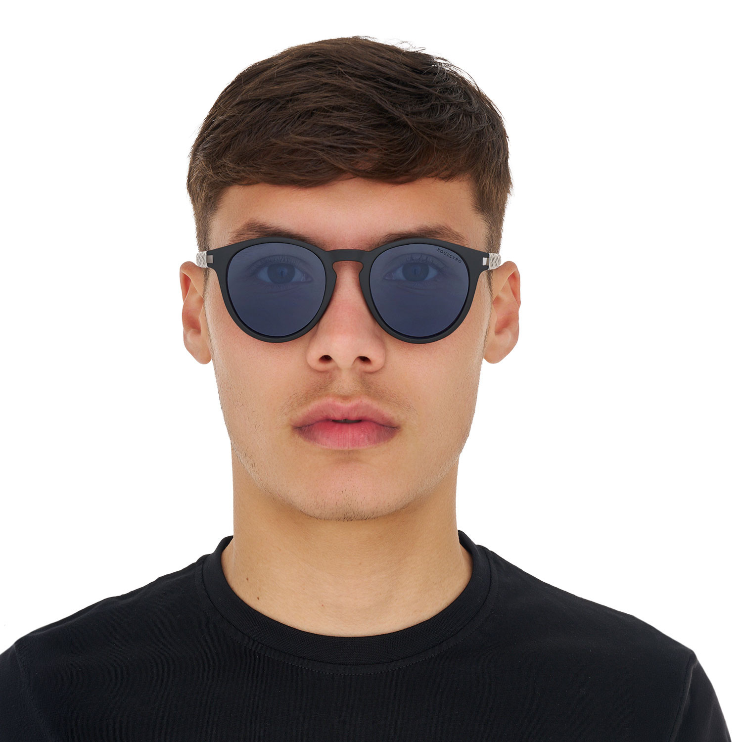Polarizační sportovní brýle Equestro Heulwen – provedení BLACK MATT/BLACK – provedení BLACK MATT/BLUE