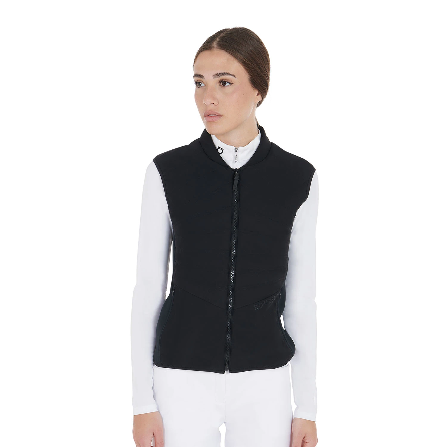 Damen-Slim-Fit-Weste aus Funktionsstoff
