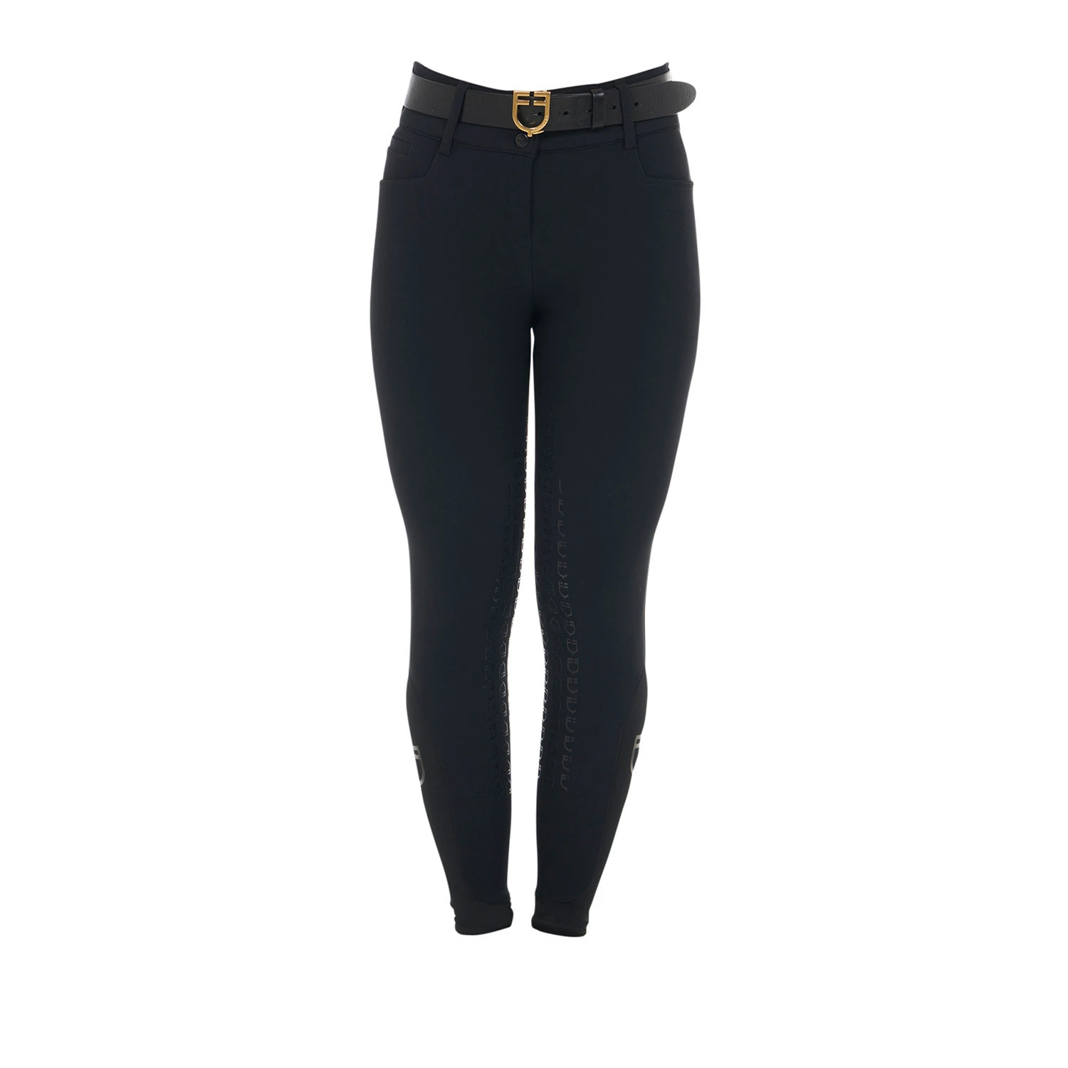 Damen-Hochbund-Vollbesatzreithose