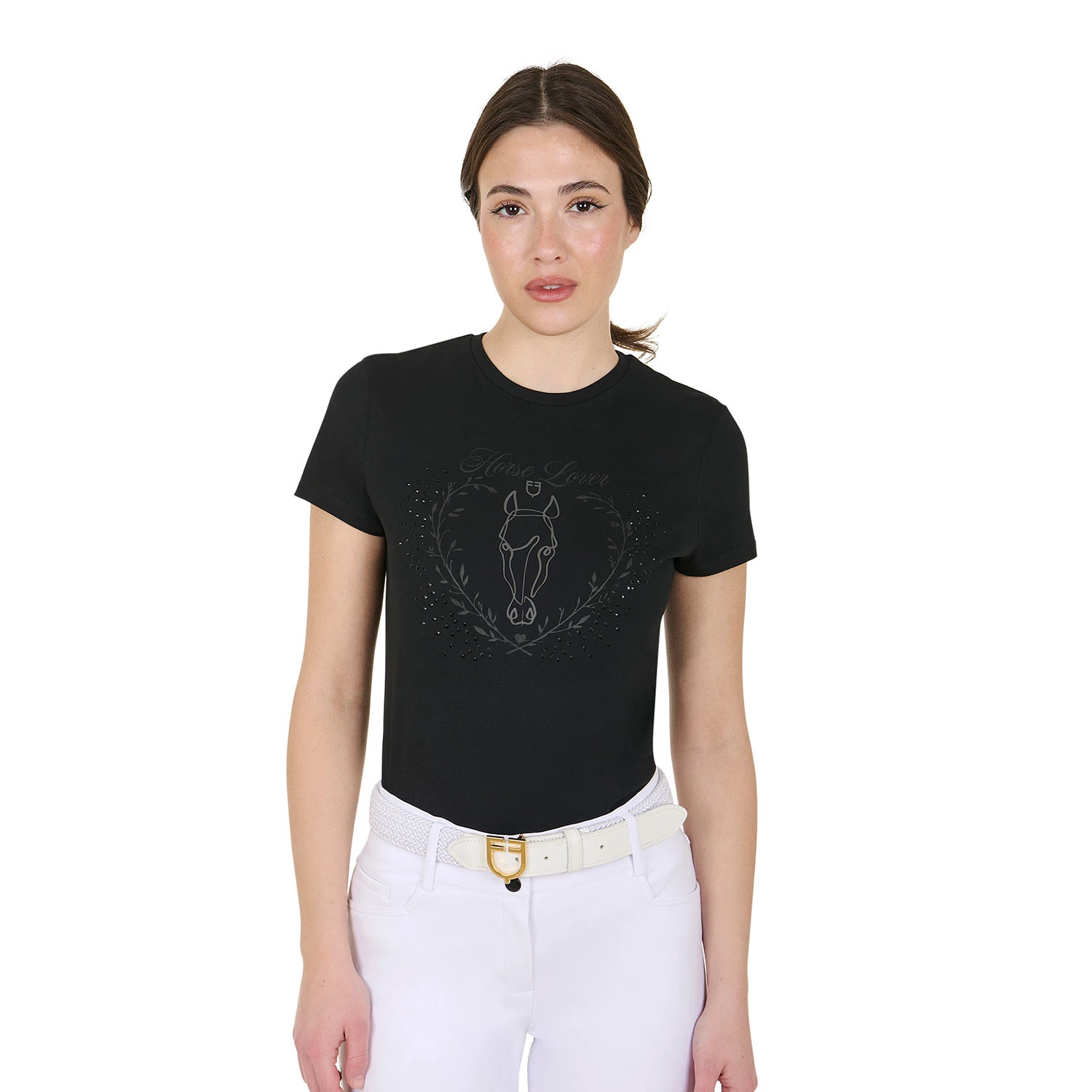 Dames Wild Heart katoenen T-shirt