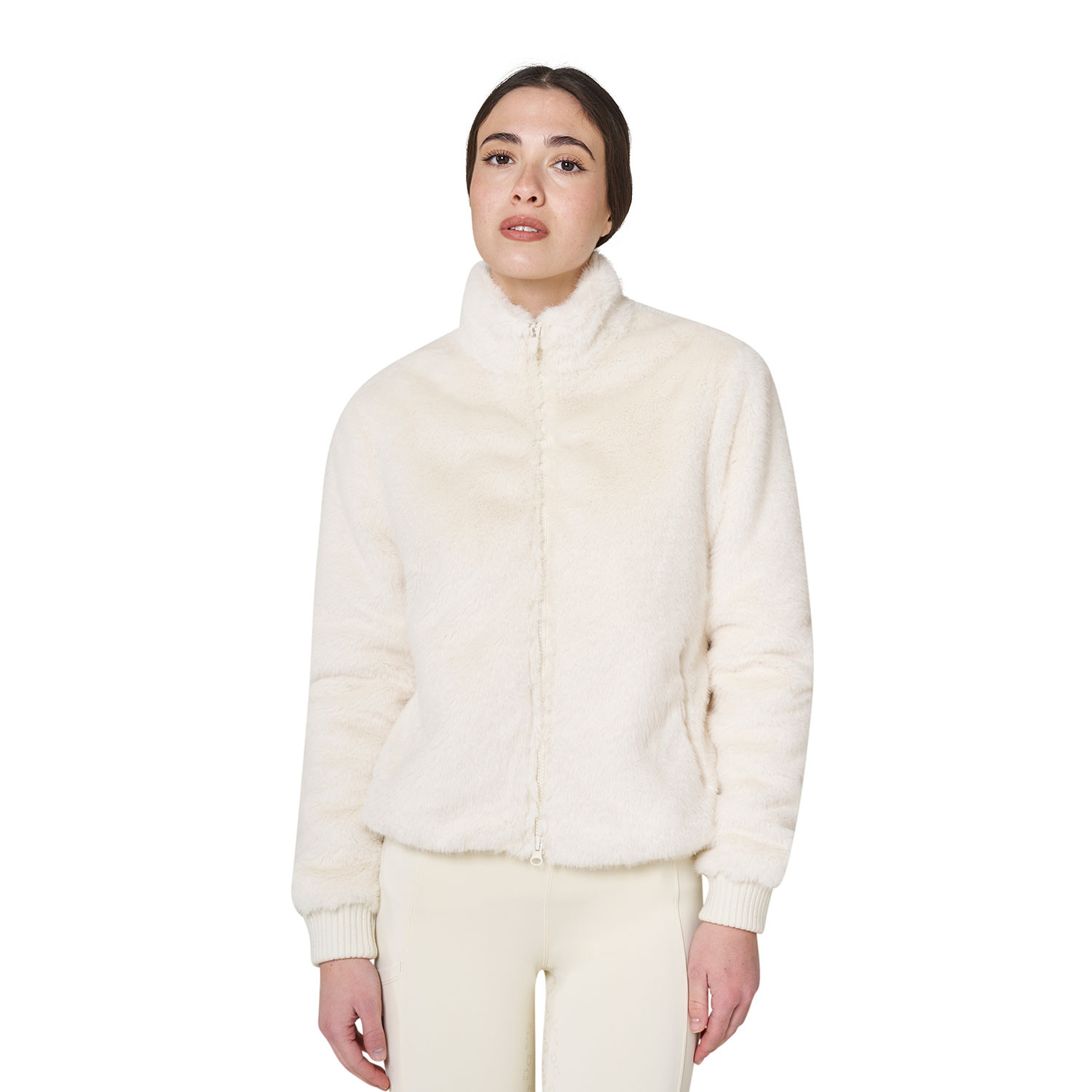 Women's outerwear in faux fur