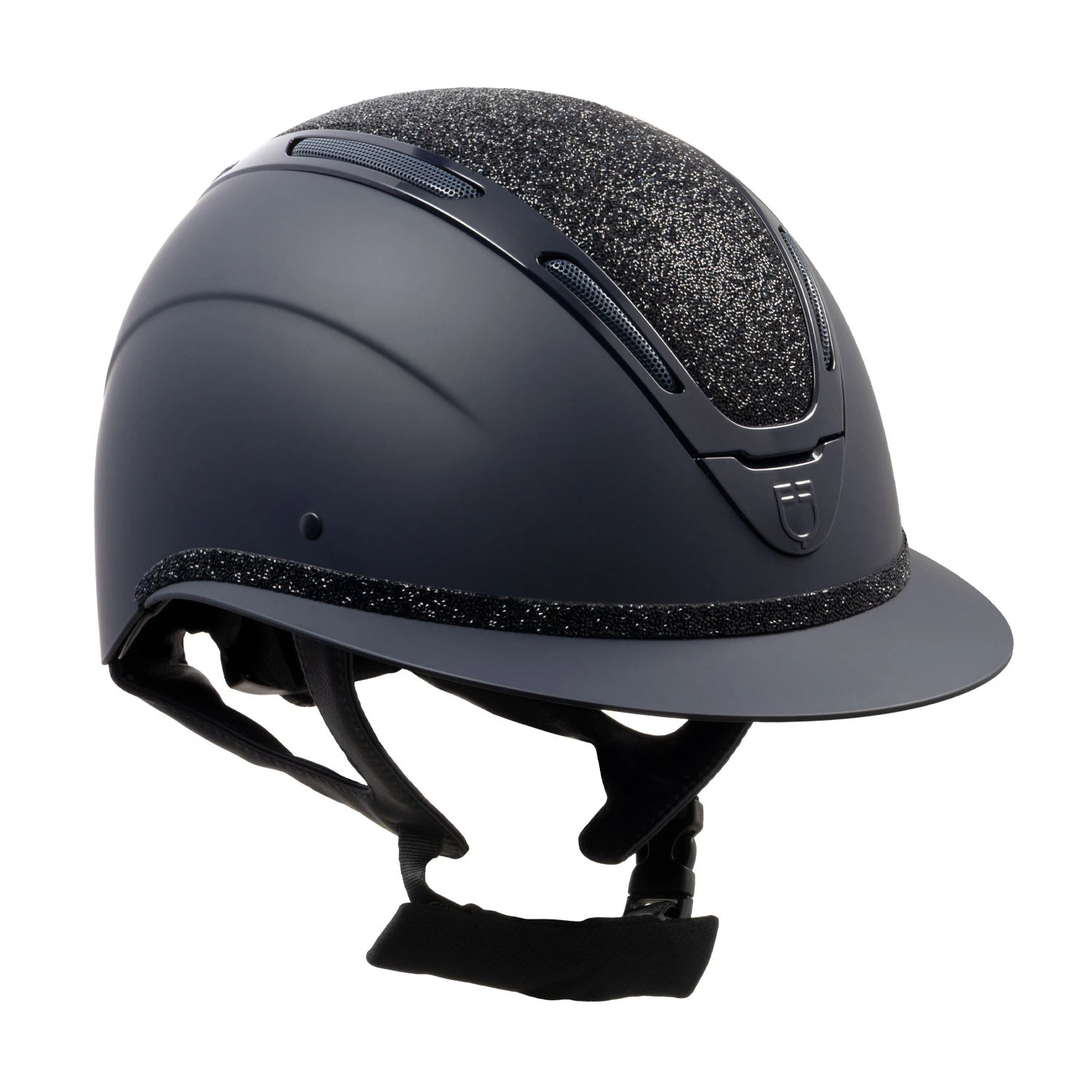 Vrouwen apocalypshelm met diamanten en matte schaal
