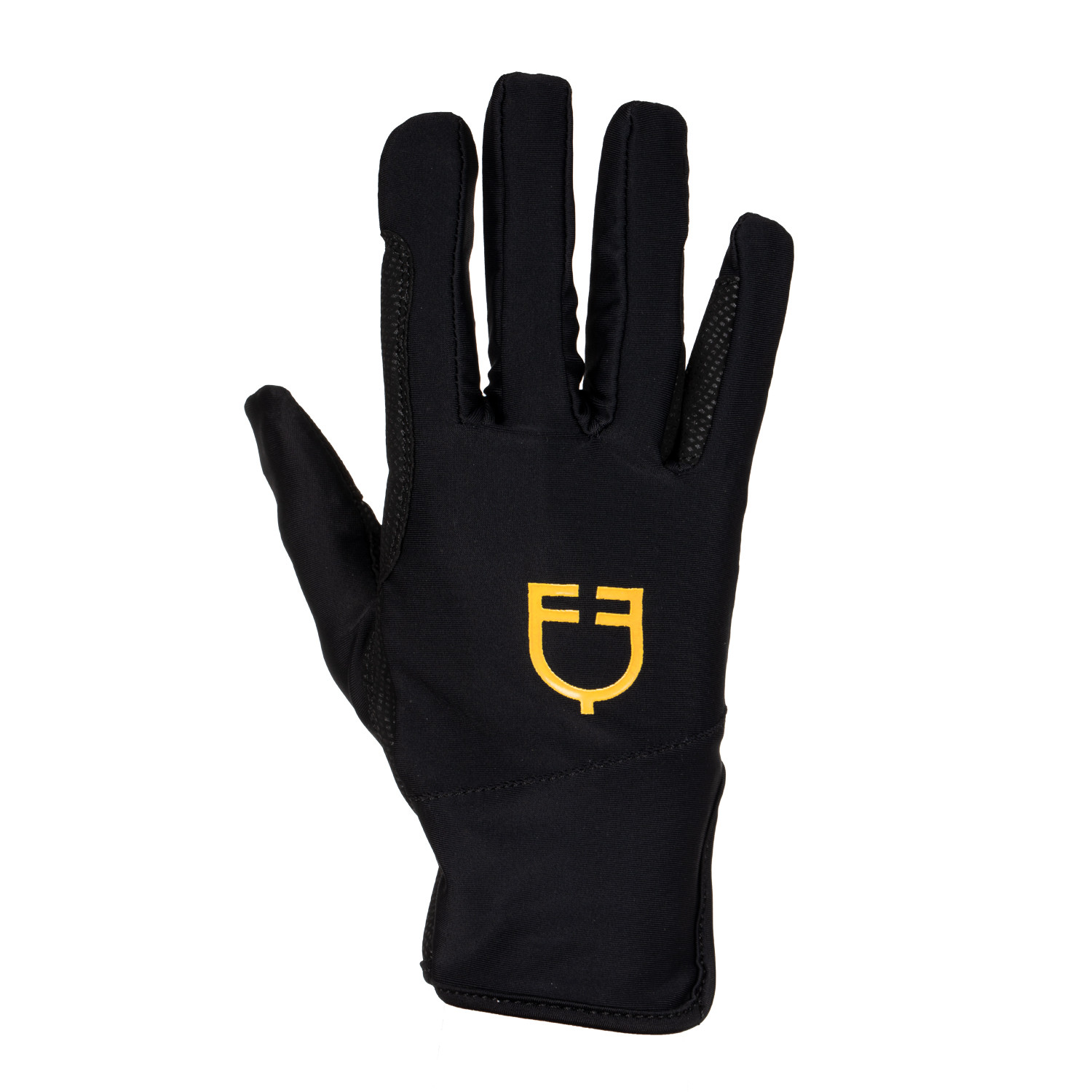 Women's gloves in special elastane fabric with logo