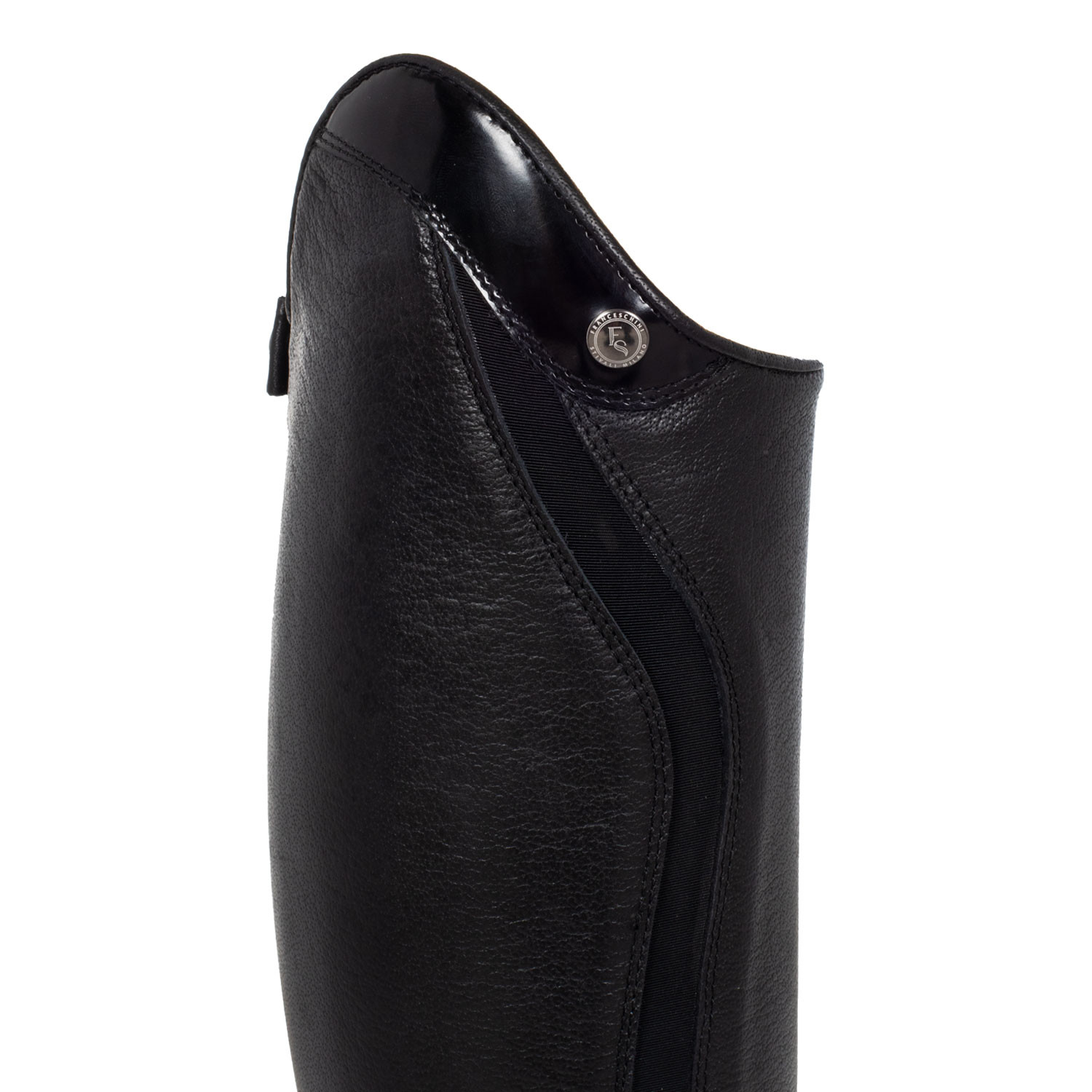 Kožené jezdecké boty Franceschini Perugino Medium Short – šířka lýtka L – šířka lýtka L
