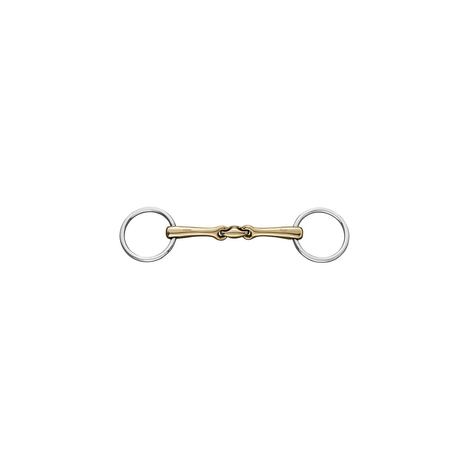 2× lomené stihlové bradoon udidlo Sprenger KK Ultra Aurigan 14 mm