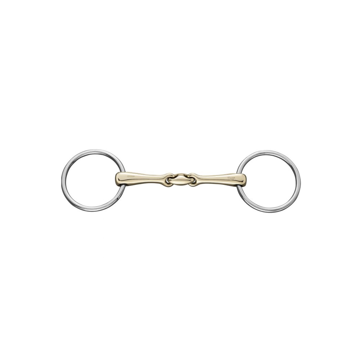 Kk Ultra Snaffle Sensog.16mm With 70mm Stainless Steel Rings.