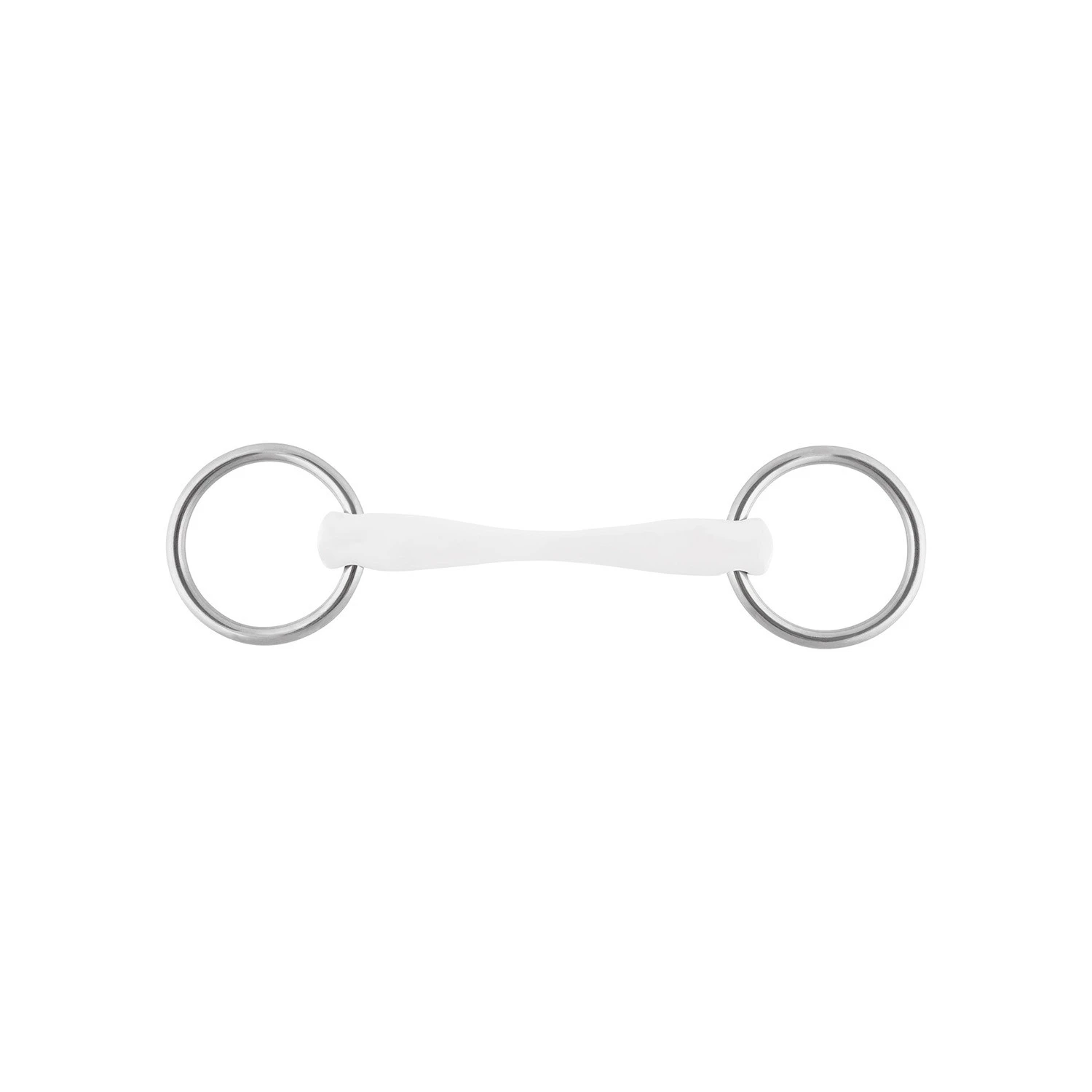 NATHE PONY STANDARD SNAFFLE 16MM WITH 55MM RINGS WITHOUT STEEL CABLE
