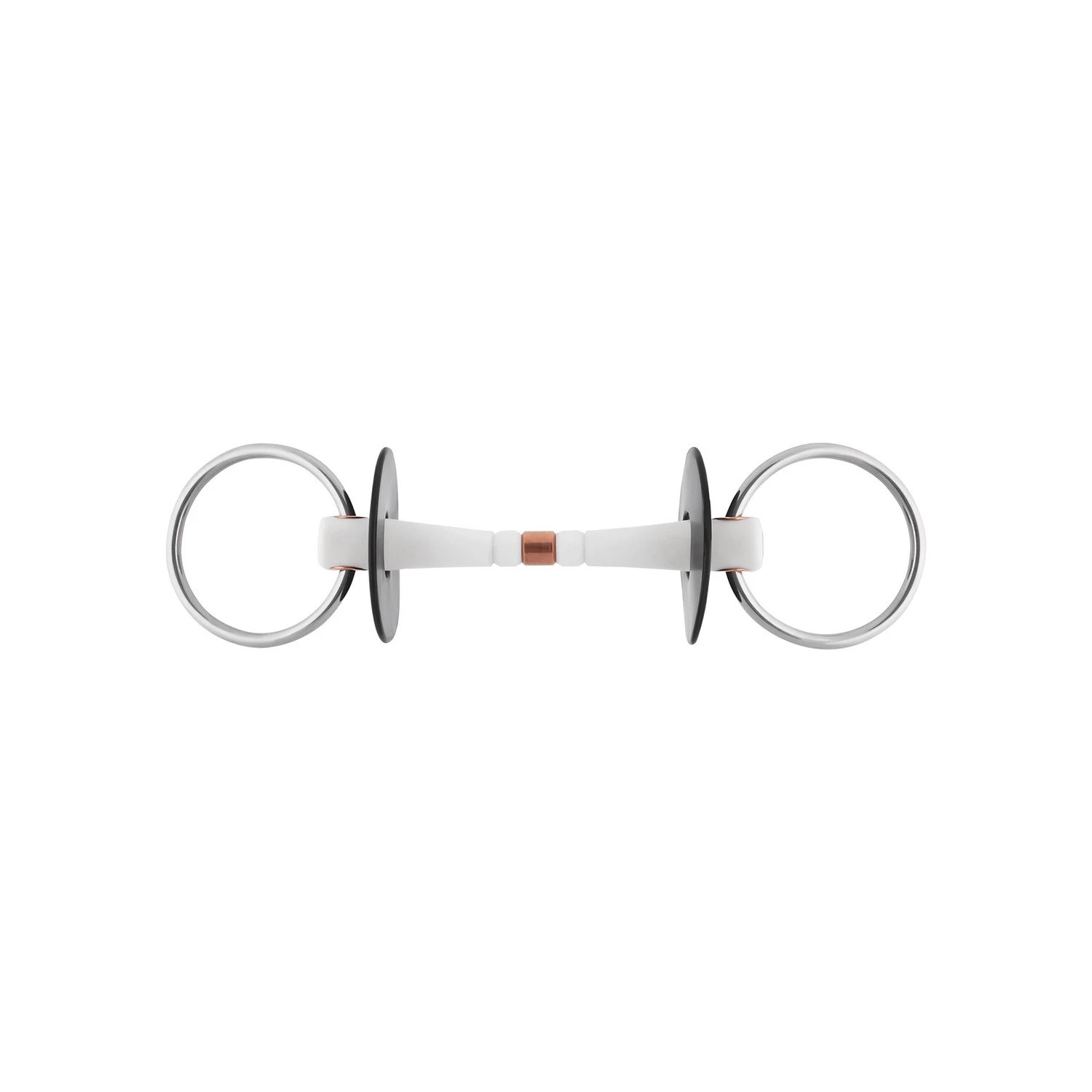 NATHE LOOSE RG.SN.20MM FLEX.M.MOUTH  WITH COPPER MIDDLE LINK 70MM RG.
