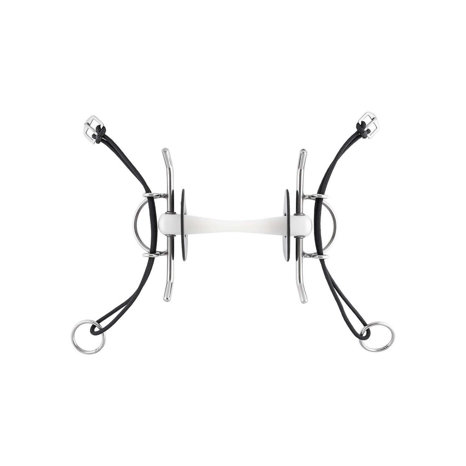 Nathe Full Cheek Gag Bit 20mm With Flex. Mullen Mouth