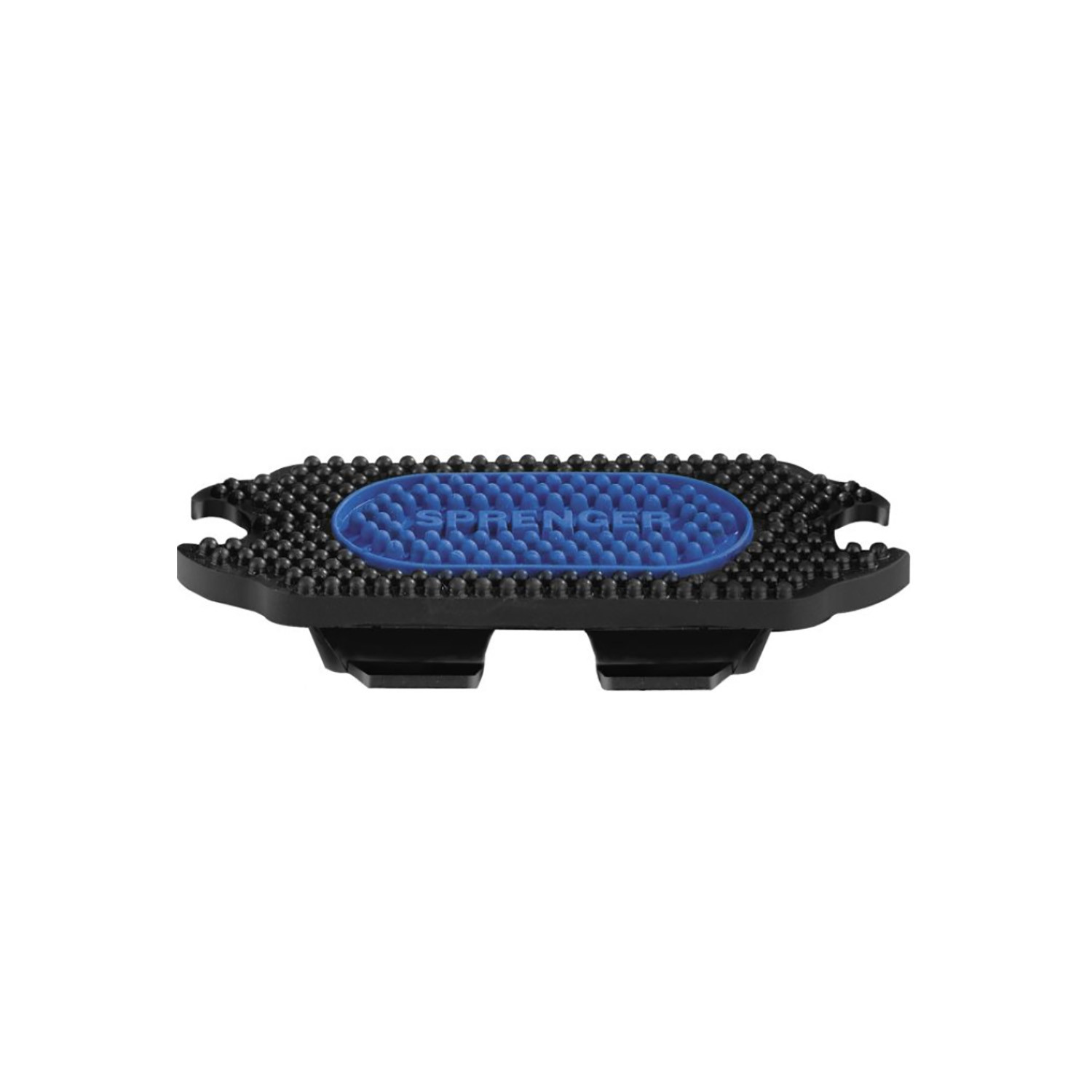 Stirrup Pads For Bow Balance Stirrups - Rubber Black / Blue, Size 120 Mm