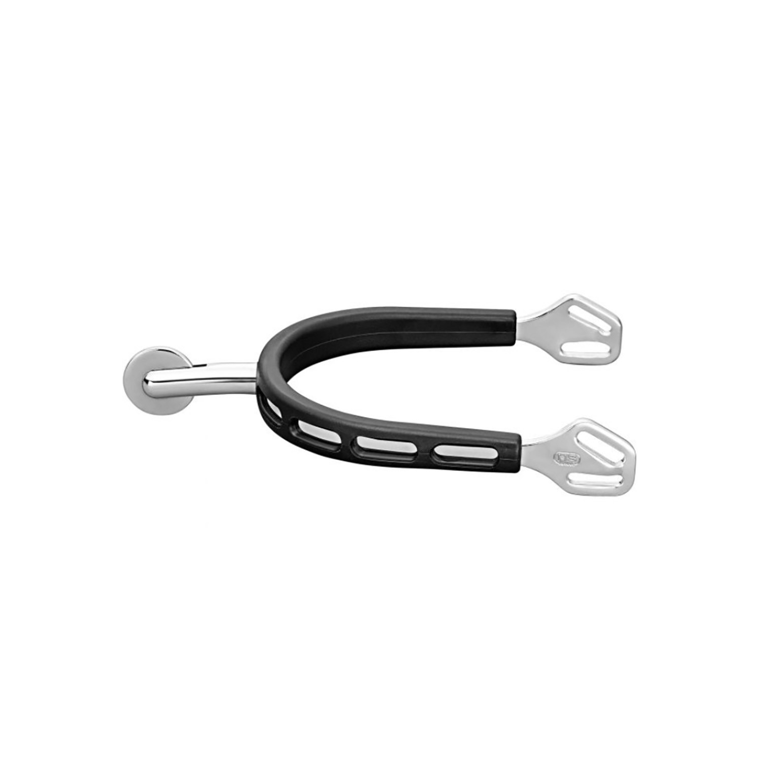 ULTRA fit EXTRA GRIP spurs with Balkenhol fastening - Stainless steel, 40 mm rounded