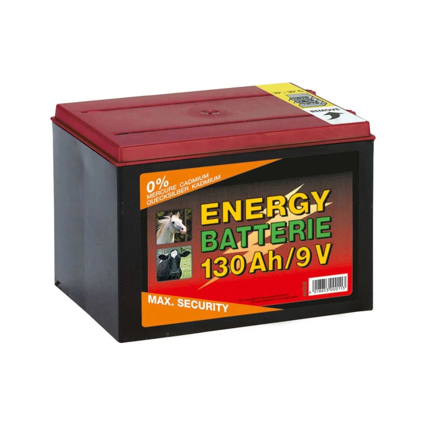 9V 130Ah DRY BATTERY