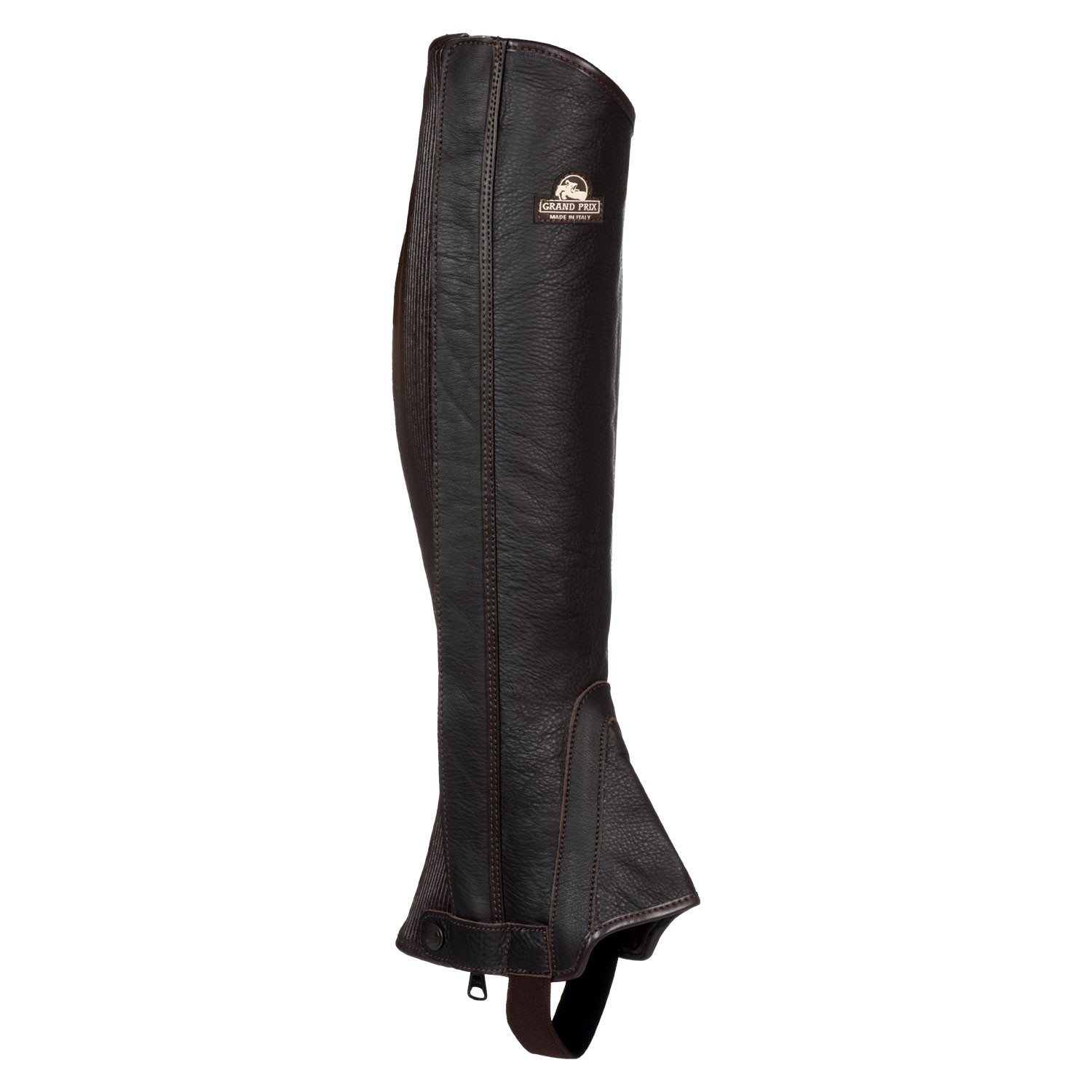 Kožené minichapsy Acavallo GP Smooth – šířka lýtka 11" (28 cm), výška 14" (35 cm) – šířka lýtka 11" (28 cm), výška 14" (35 cm)