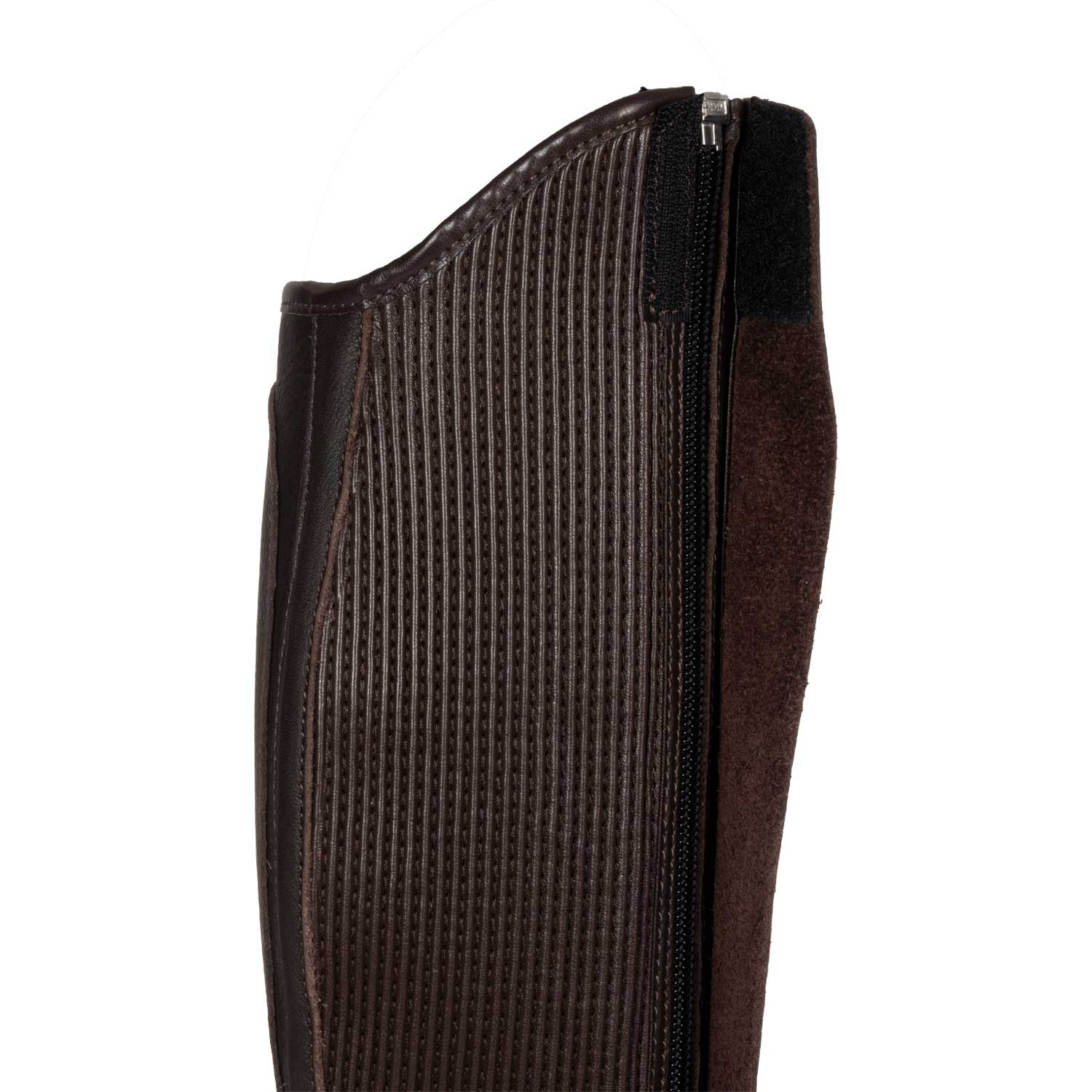 Kožené minichapsy Acavallo GP Smooth – šířka lýtka 11" (28 cm), výška 14" (35 cm) – šířka lýtka 11" (28 cm), výška 14" (35 cm)