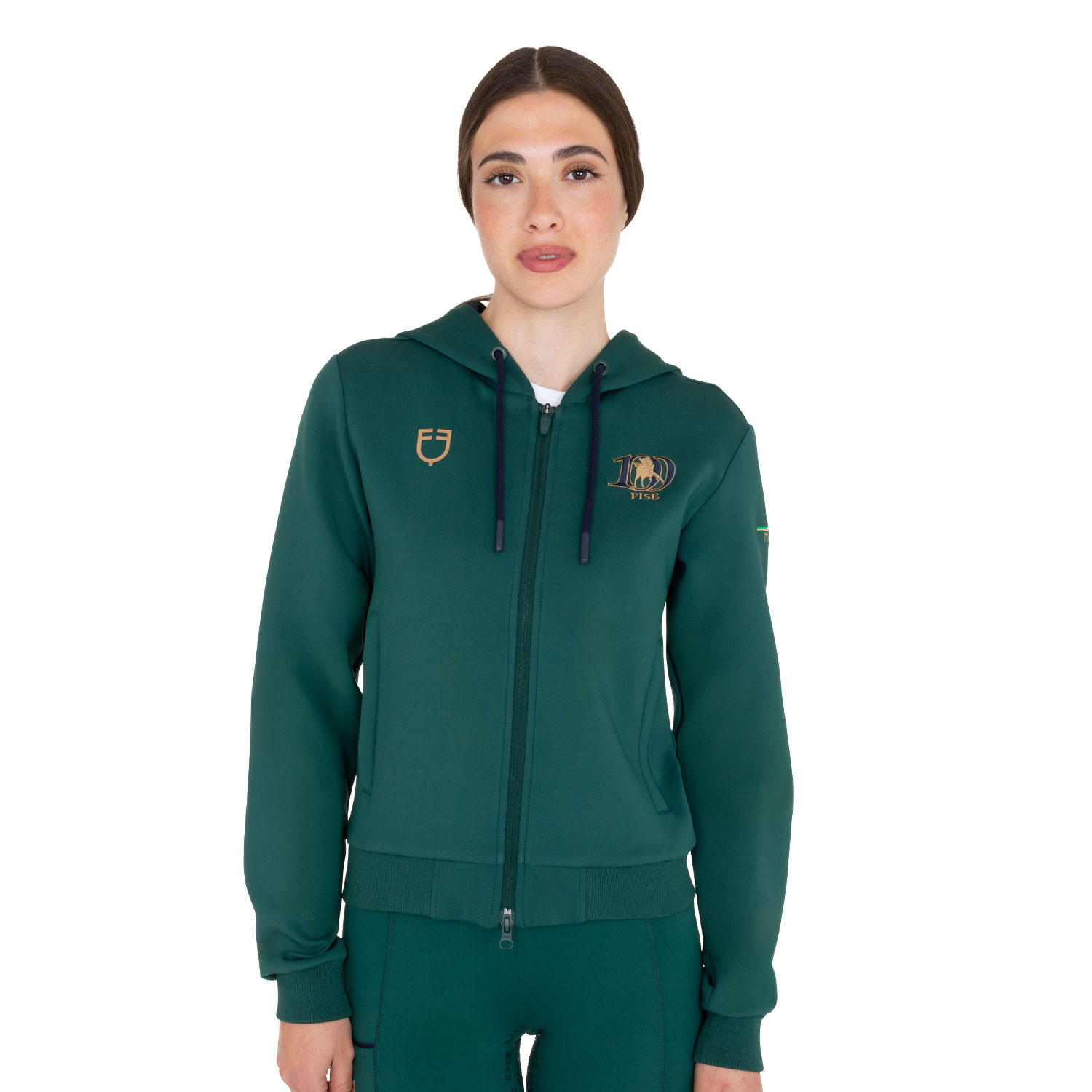 Women's hoodie Equestro X FISE 100