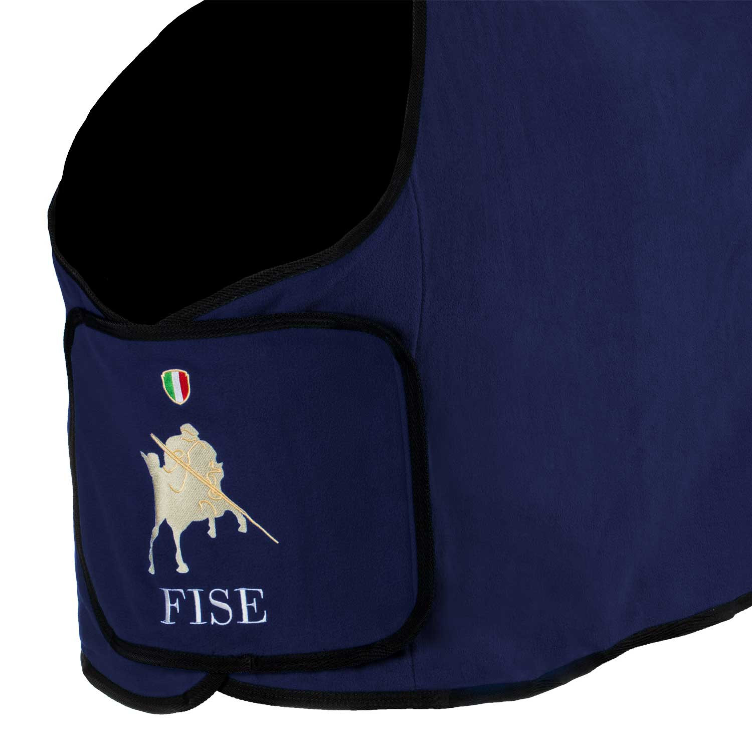 Fleecová odpocovací deka Equestro X FISE