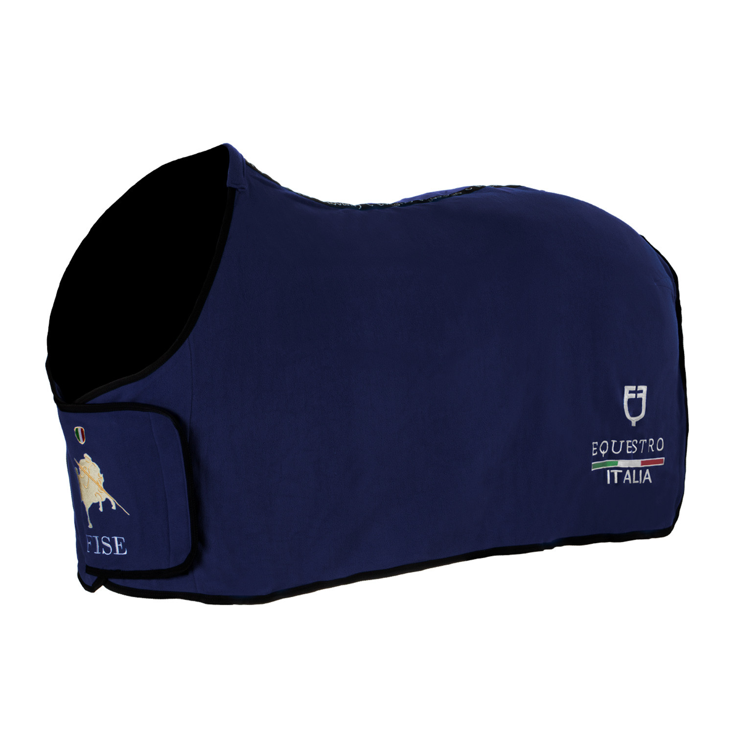 Fleecová odpocovací deka Equestro X FISE