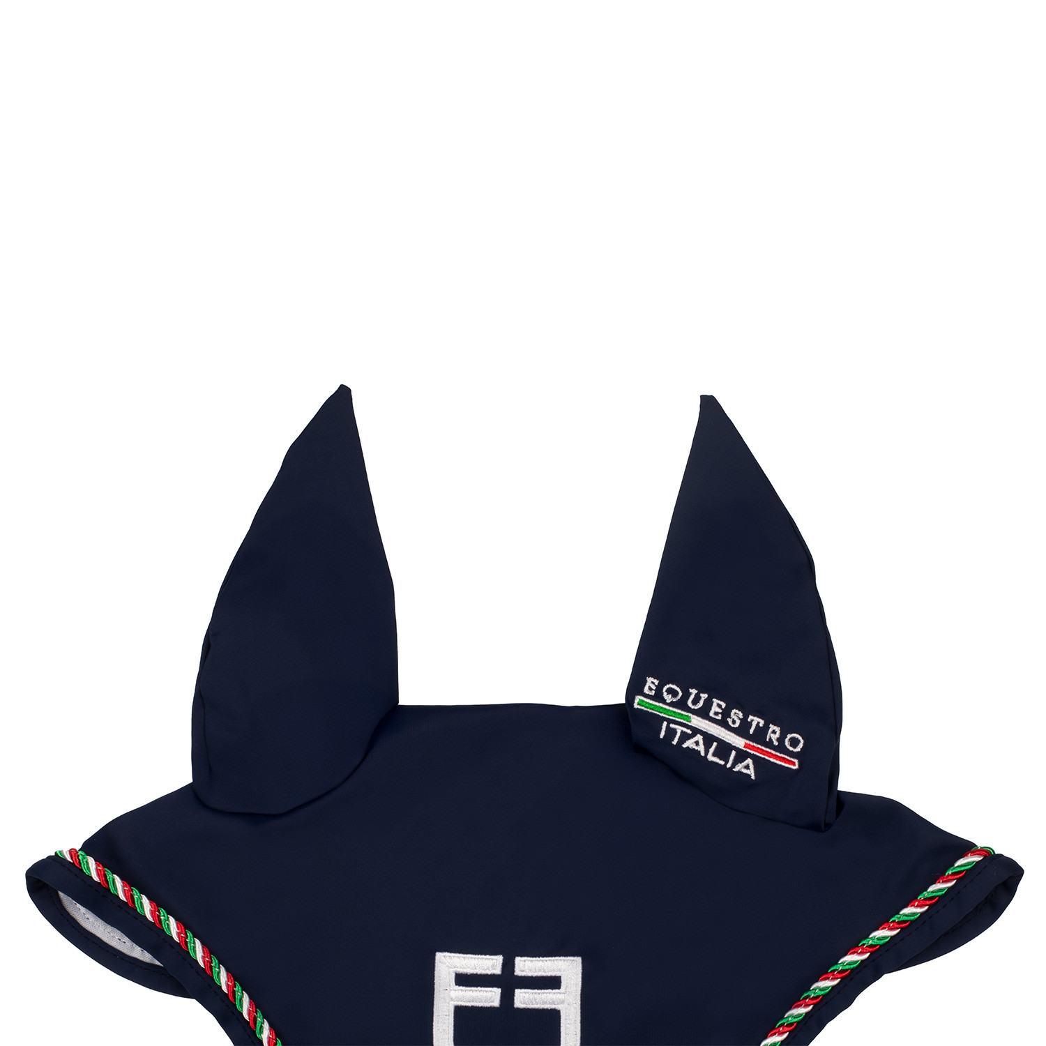 Technické náušníky Equestro X FISE s lemem v barvách Itálie